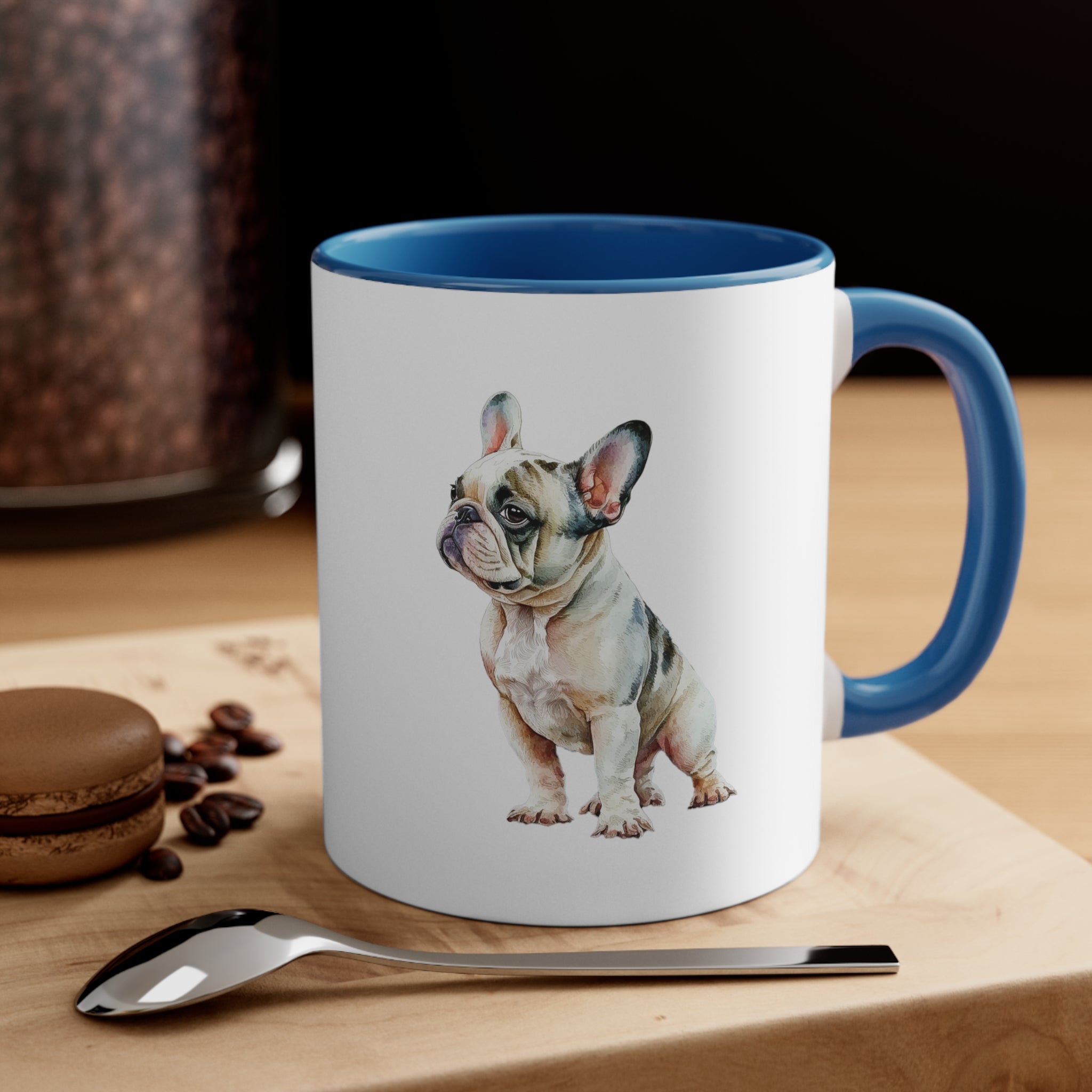 No Longer by My Side but in Our Hearts Memorial Coffee Mug - Personalized Multi-Color Tribute Mug