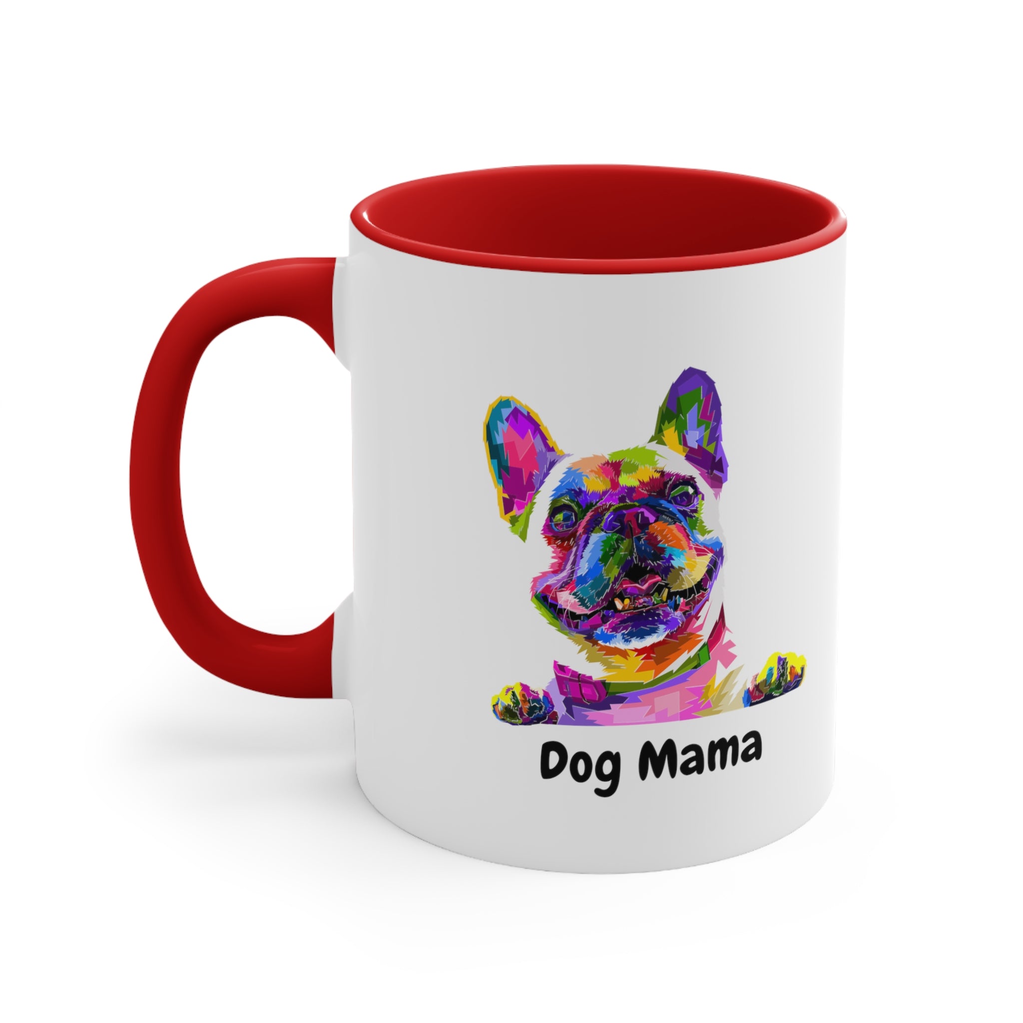 Custom Frenchie Mug Ceramic Coffee Mug, 11oz Multi Colors