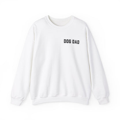 Dog Dad Comfy Pullover Sweatshirt - Perfect Gift for Him, Dads, or Dog Lovers