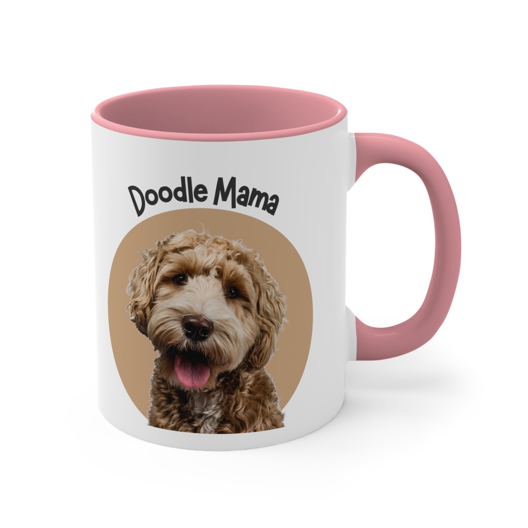 Custom Doodle Mama Coffee Mug, 11oz Multi Colors Classic Style Dog Lover Gifts Special Dog Gifts Holiday Gifts Printify