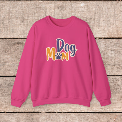 Dog Mom Unisex Crewneck Sweatshirt Gifts for Dog Mom, Dog Lovers, Pet Owner, Holiday Gifts, Pet Lover Gift, Women&