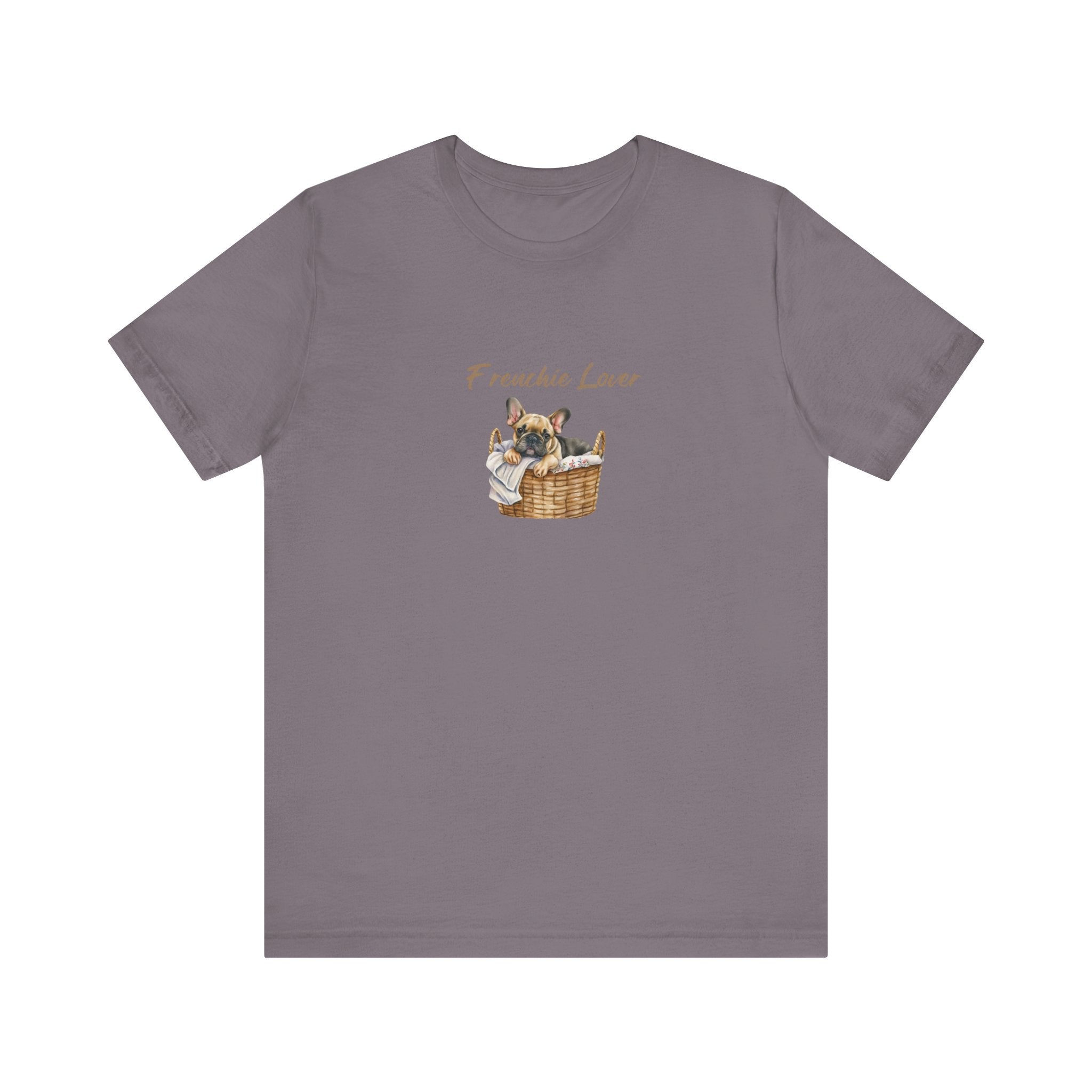Frenchie Lover Womens Tshirt  Comfy Bella+Canvas Style Gift for Her, Dog Mom Gift, Dog Lover Fun Dog Shirt