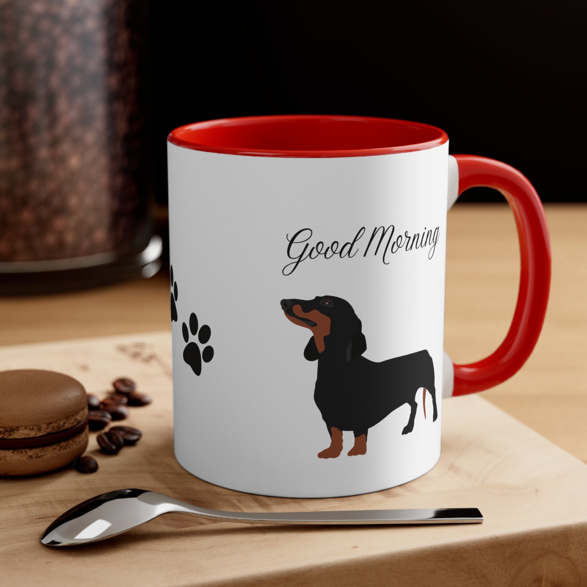 Dachshund Custom Coffee Mug 11oz Multi Colors, Dog Lover Mug, Pet Owner, Gift for Her,