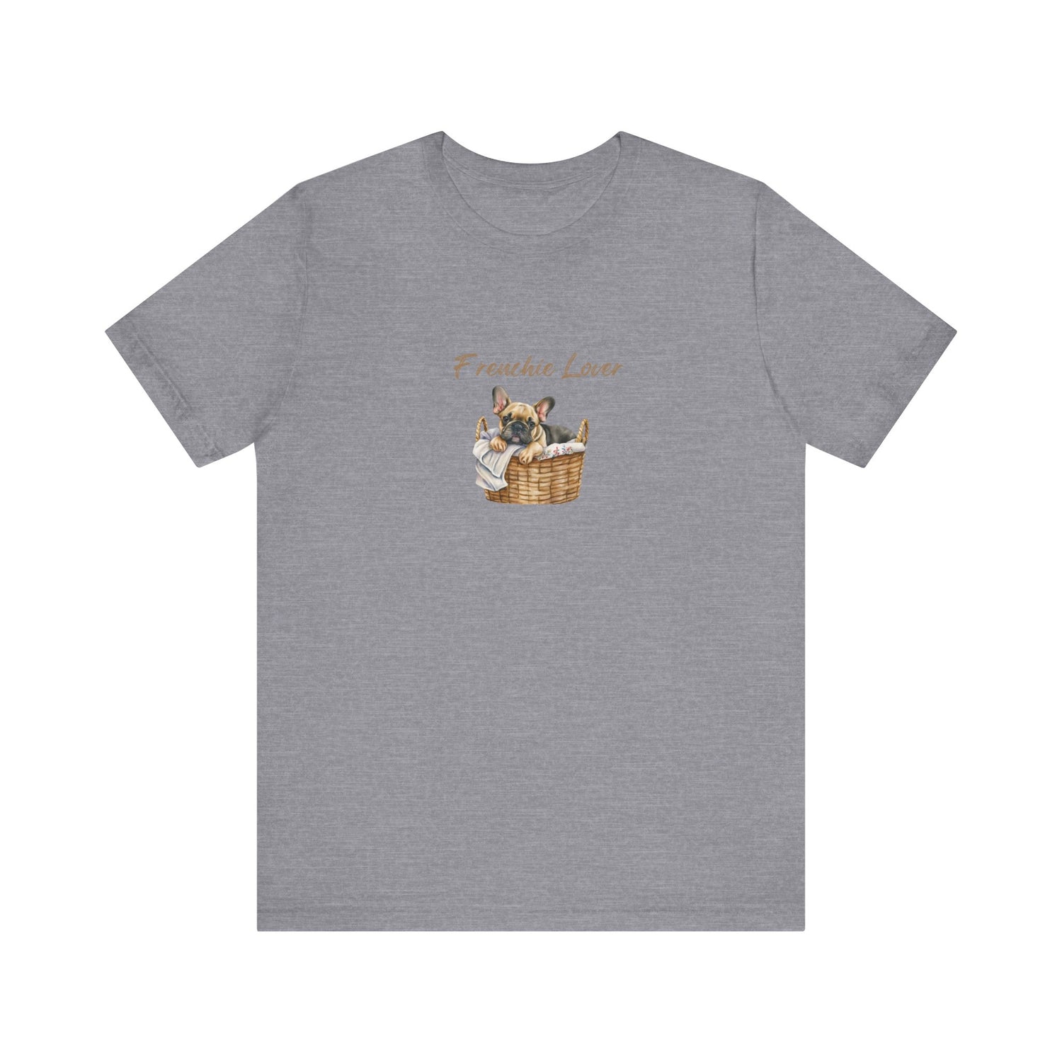 Frenchie Lover Womens Tshirt  Comfy Bella+Canvas Style Gift for Her, Dog Mom Gift, Dog Lover Fun Dog Shirt