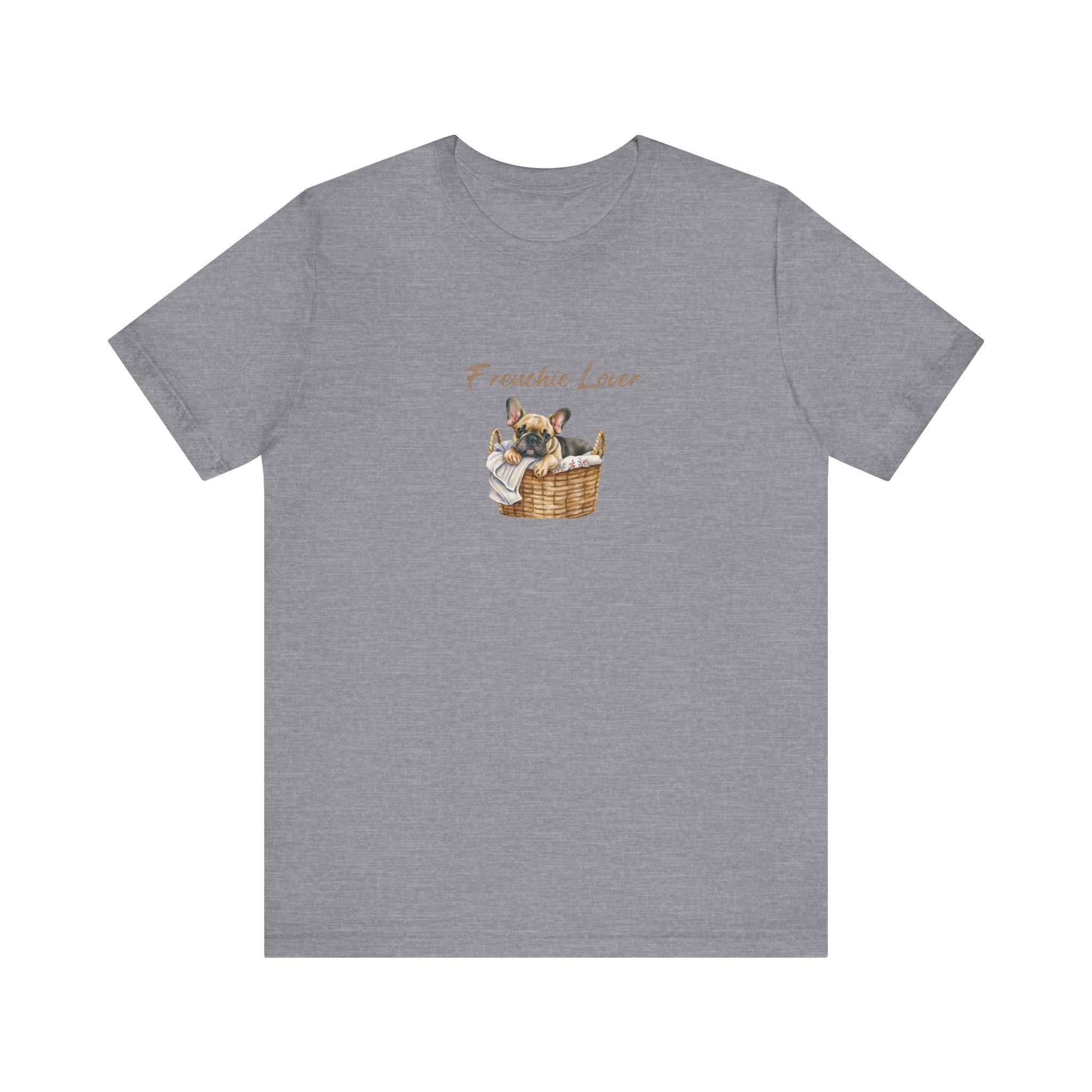 Frenchie Lover Womens Tshirt  Comfy Bella+Canvas Style Gift for Her, Dog Mom Gift, Dog Lover Fun Dog Shirt