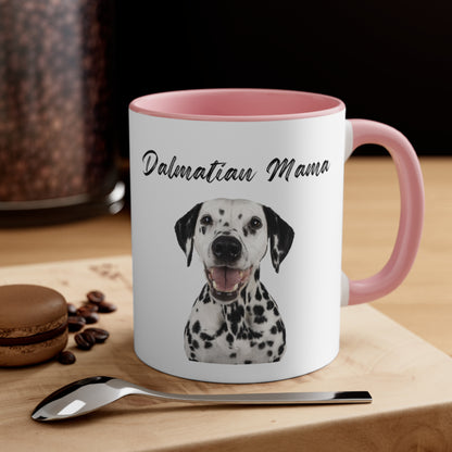 Dalmatian Lover Coffee Mug – 11oz Custom Two-Tone Mug for Dog Lovers