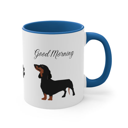Dachshund Custom Coffee Mug 11oz Multi Colors, Dog Lover Mug, Pet Owner, Gift for Her,