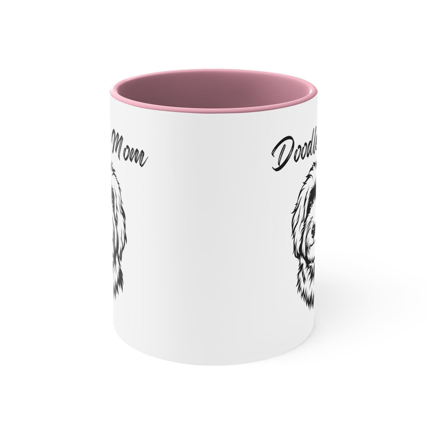 Custom Doodle Mom Coffee Mug - 11oz Multi-Color Gift for Pet Lovers