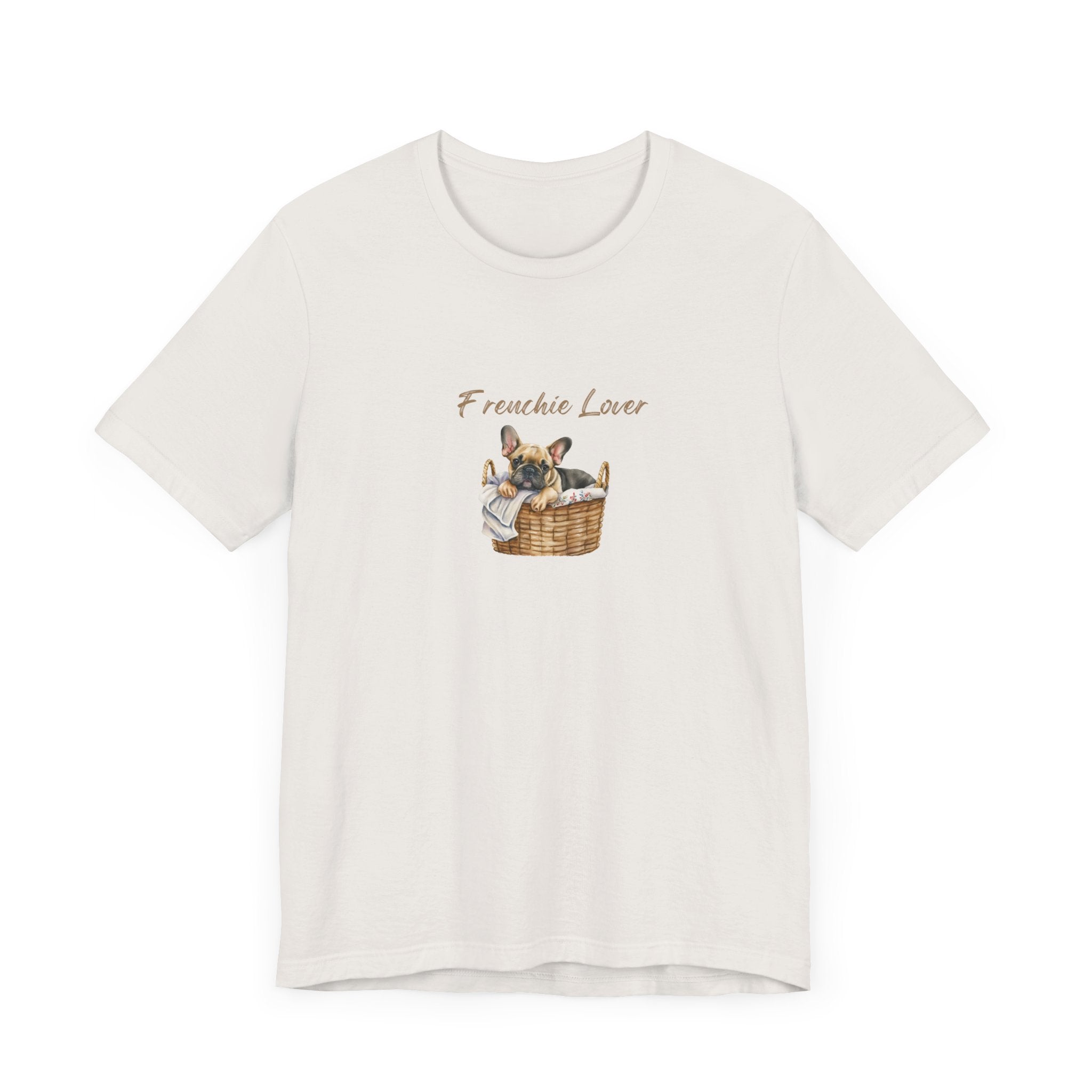 Frenchie Lover Womens Tshirt  Comfy Bella+Canvas Style Gift for Her, Dog Mom Gift, Dog Lover Fun Dog Shirt
