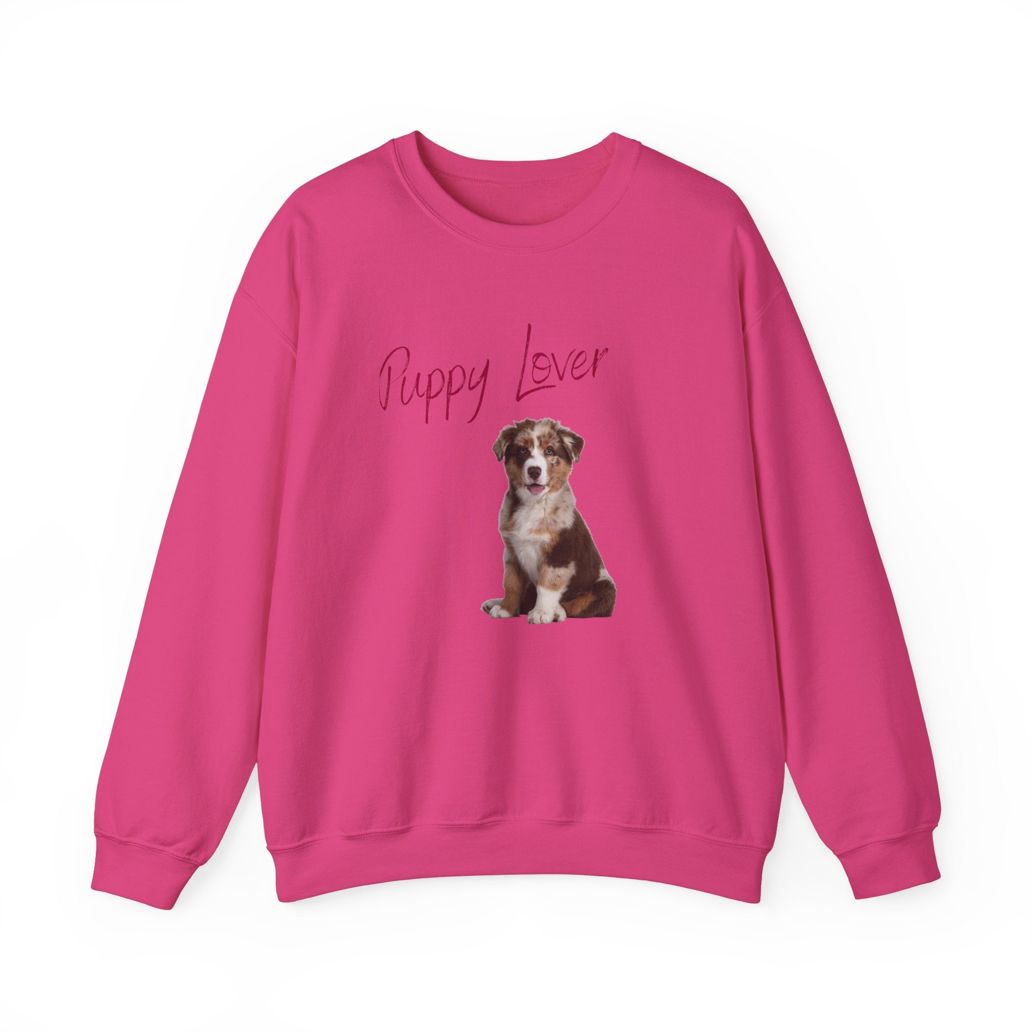 Puppy Lover Sweatshirt – Cute &amp; Comfy Oversized Crewneck for Dog Lovers