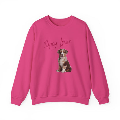 Puppy Lover Sweatshirt – Cute &amp; Comfy Oversized Crewneck for Dog Lovers