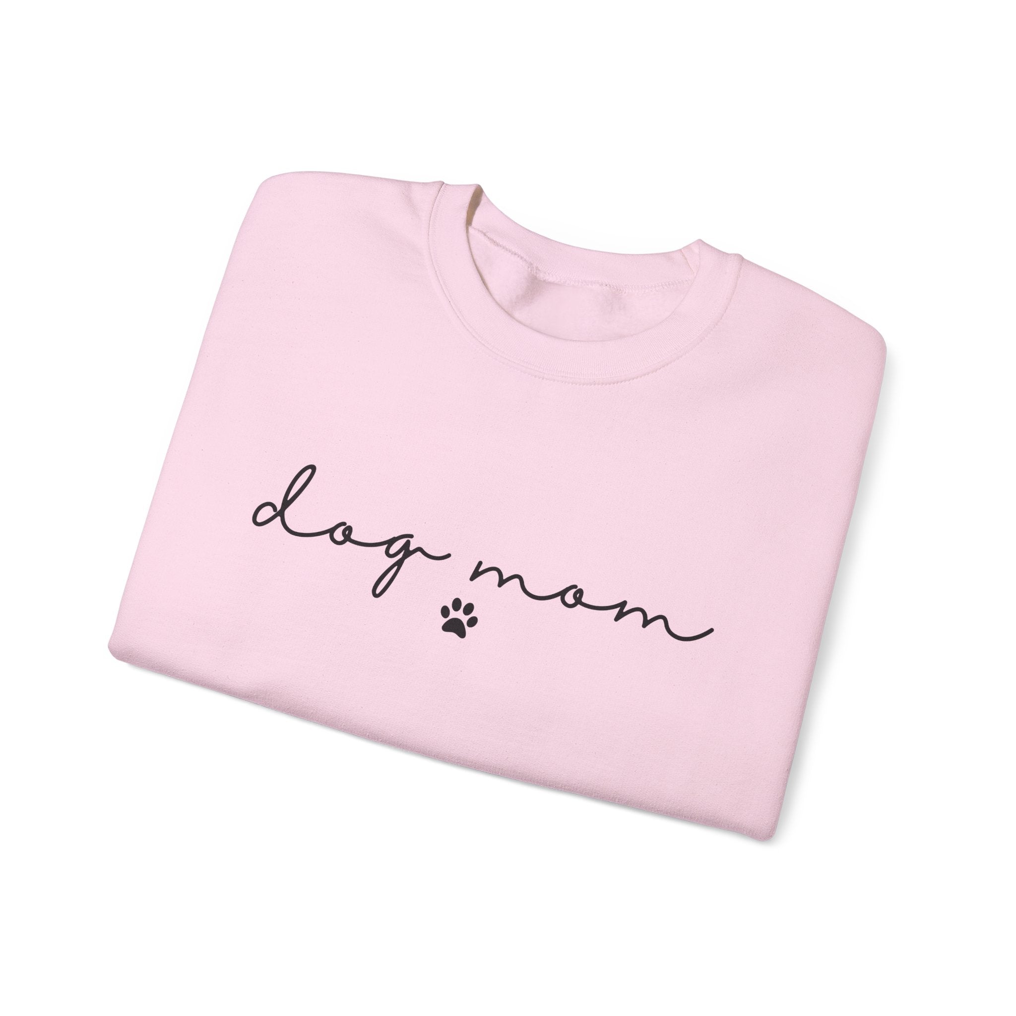 Dog Mom Lover Crewneck Sweatshirt College Style Gift for Her,  Dog Lover Apparel, Dog People Shirt