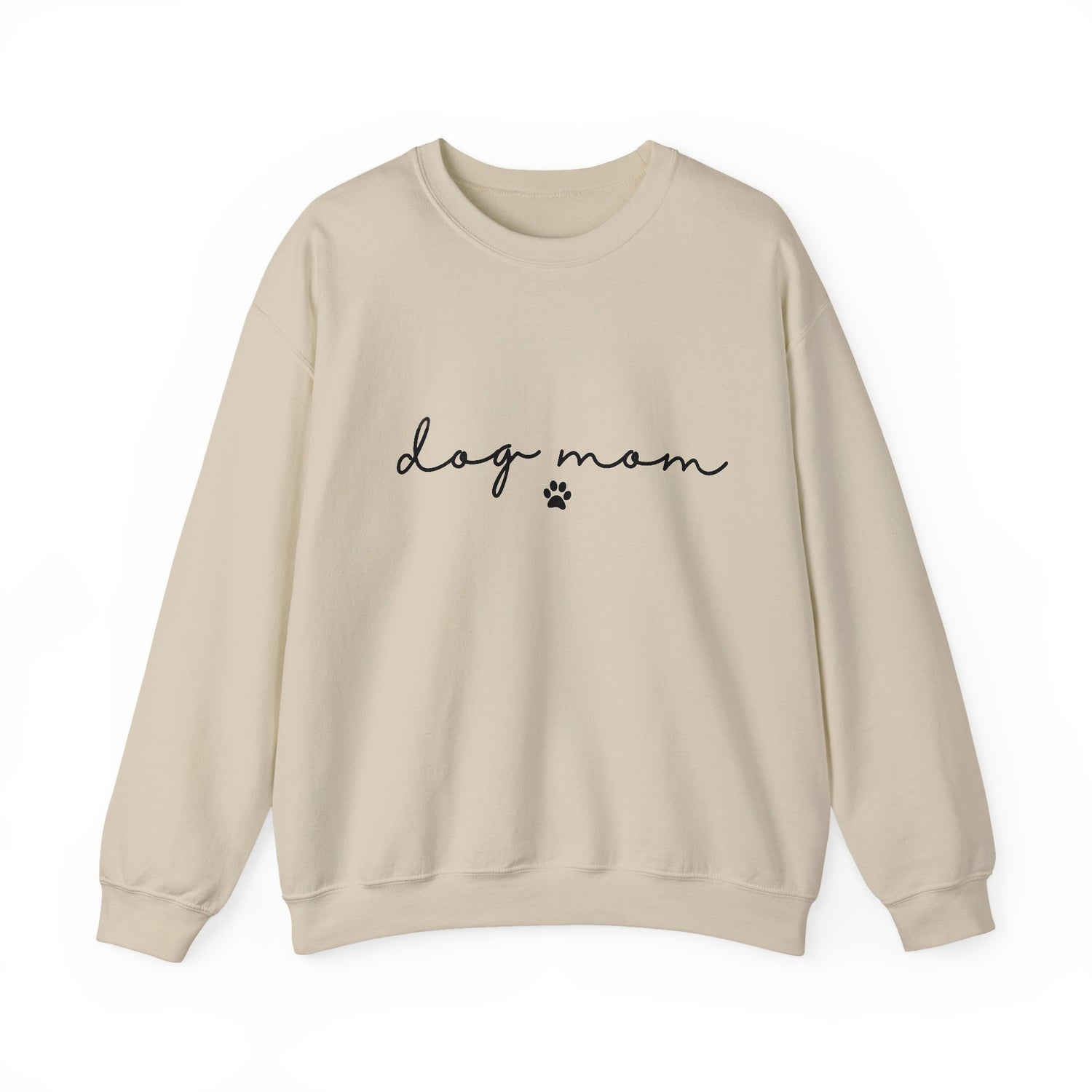 Dog Mom Crewneck Sweatshirt, Multi Colors and Custom Designs.