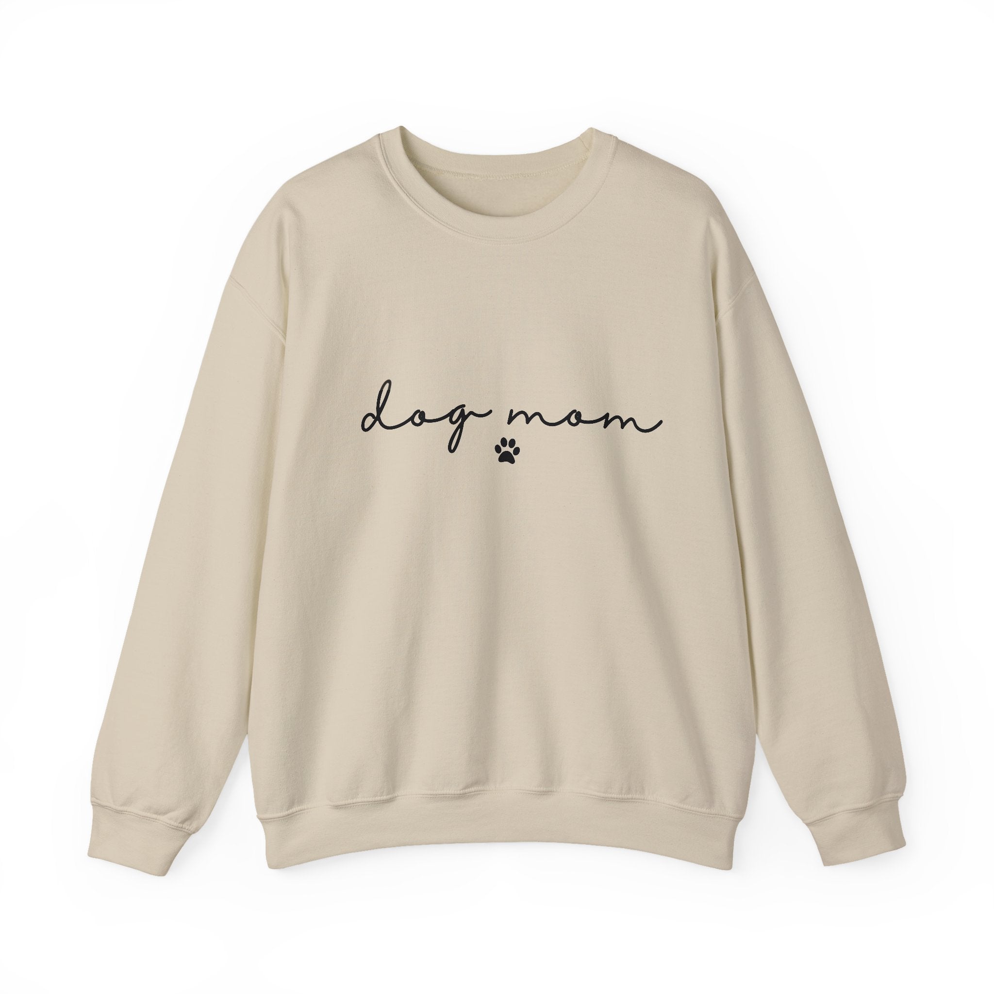 Dog Mom Crewneck Sweatshirt, Multi Colors and Custom Designs.