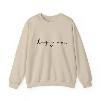 Dog Mom Crewneck Sweatshirt, Multi Colors and Custom Designs.