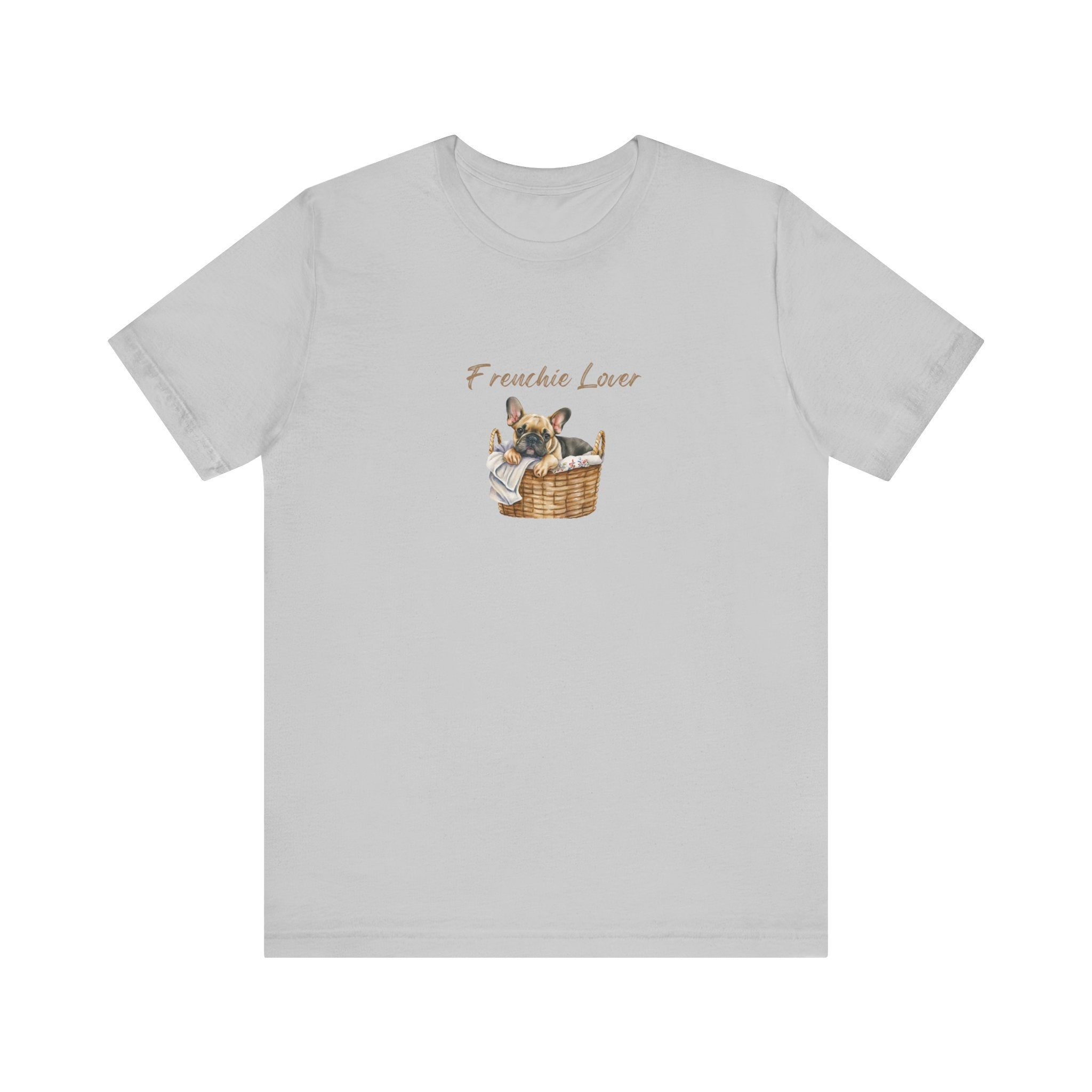 Frenchie Lover Womens Tshirt  Comfy Bella+Canvas Style Gift for Her, Dog Mom Gift, Dog Lover Fun Dog Shirt