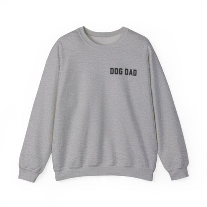 Dog Dad Comfy Pullover Sweatshirt - Perfect Gift for Him, Dads, or Dog Lovers