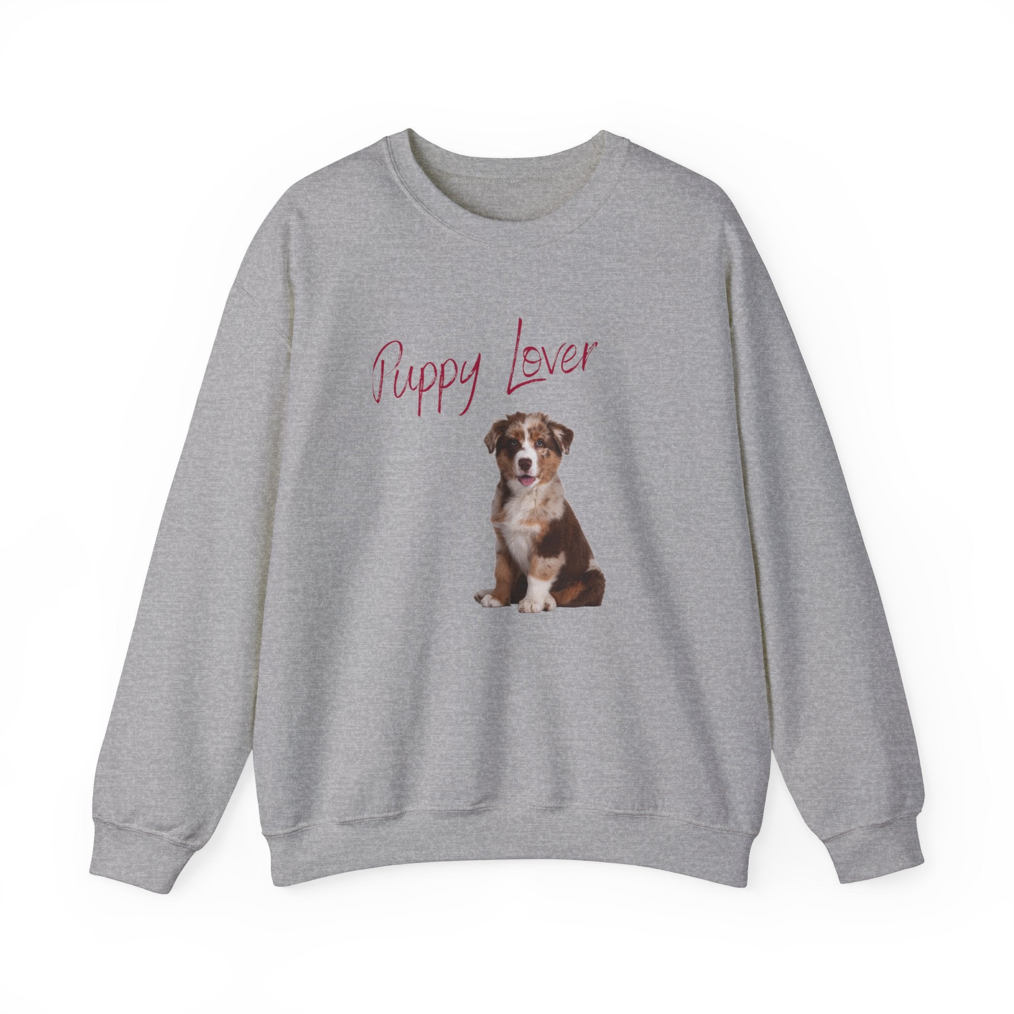 Puppy Lover Sweatshirt – Cute &amp; Comfy Oversized Crewneck for Dog Lovers