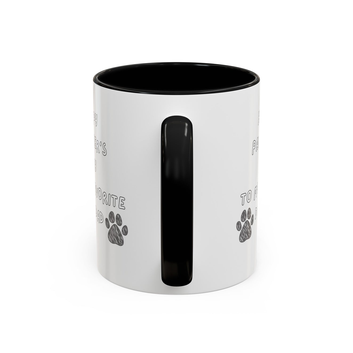 Happy Pathers Day Coffee Mug, Gift for Him, Dog Dad Gift, Gift for Dad, Fathers Day Gift, Dog Lover Gift