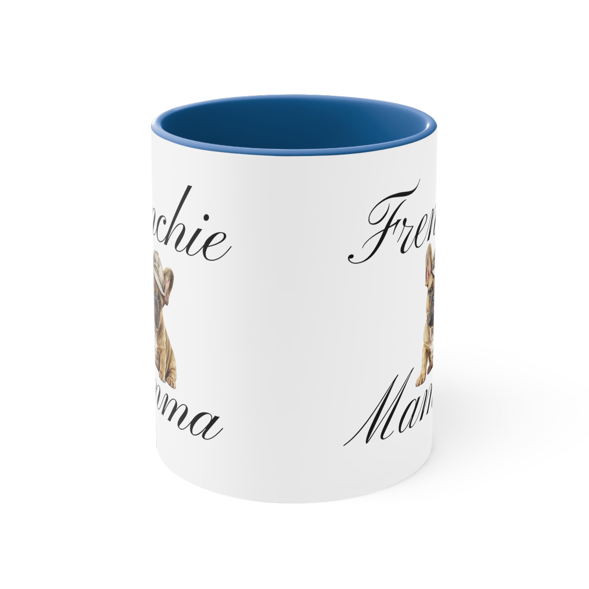 Baseball Frenchie Mamma Custom Multi-Color Coffee Mug for Dog Owners