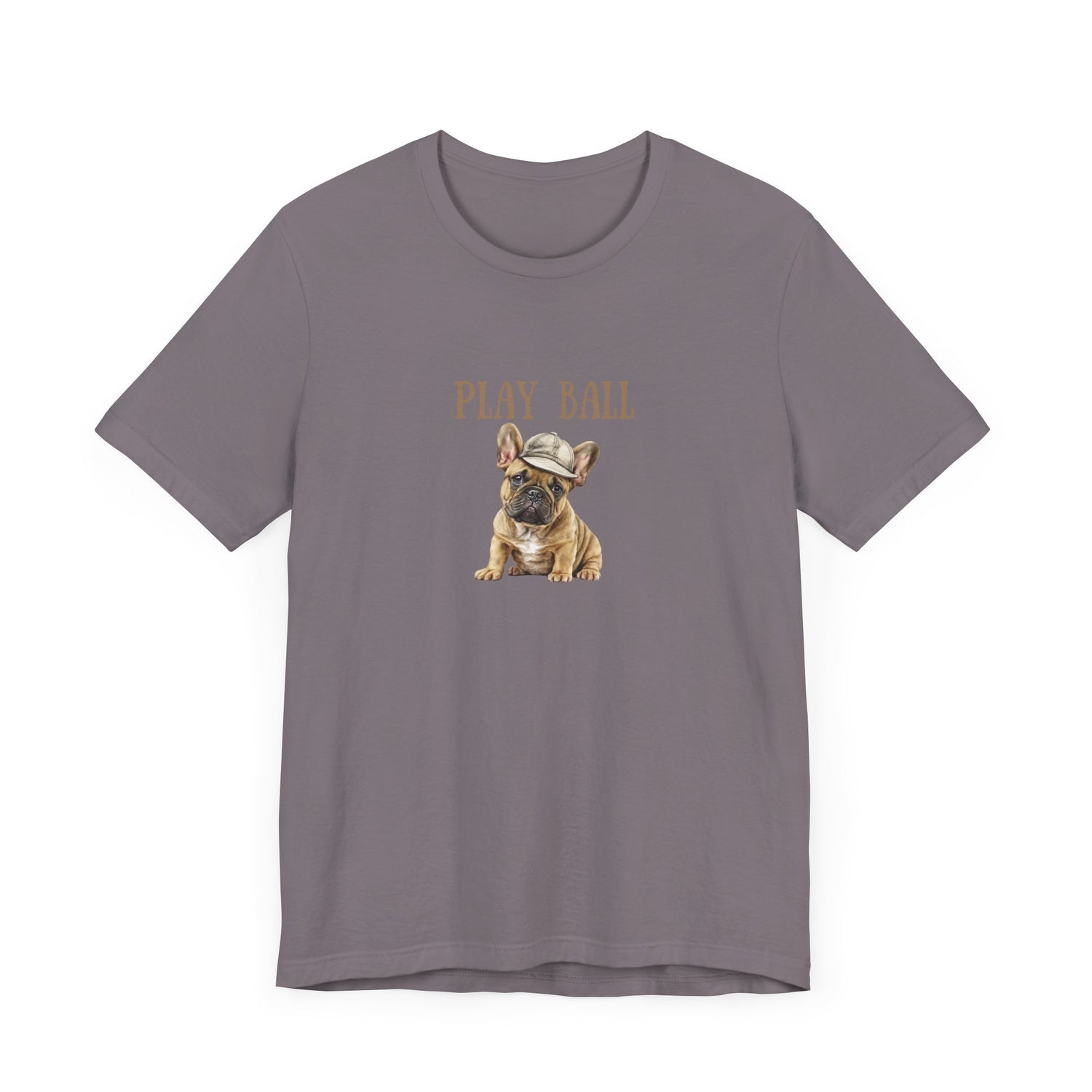 Play Ball with Frenchie Dog on Comfy Bella+Canvas Style Tshirt Dog lover, french bulldog, pet owner gifts for her gifts for him