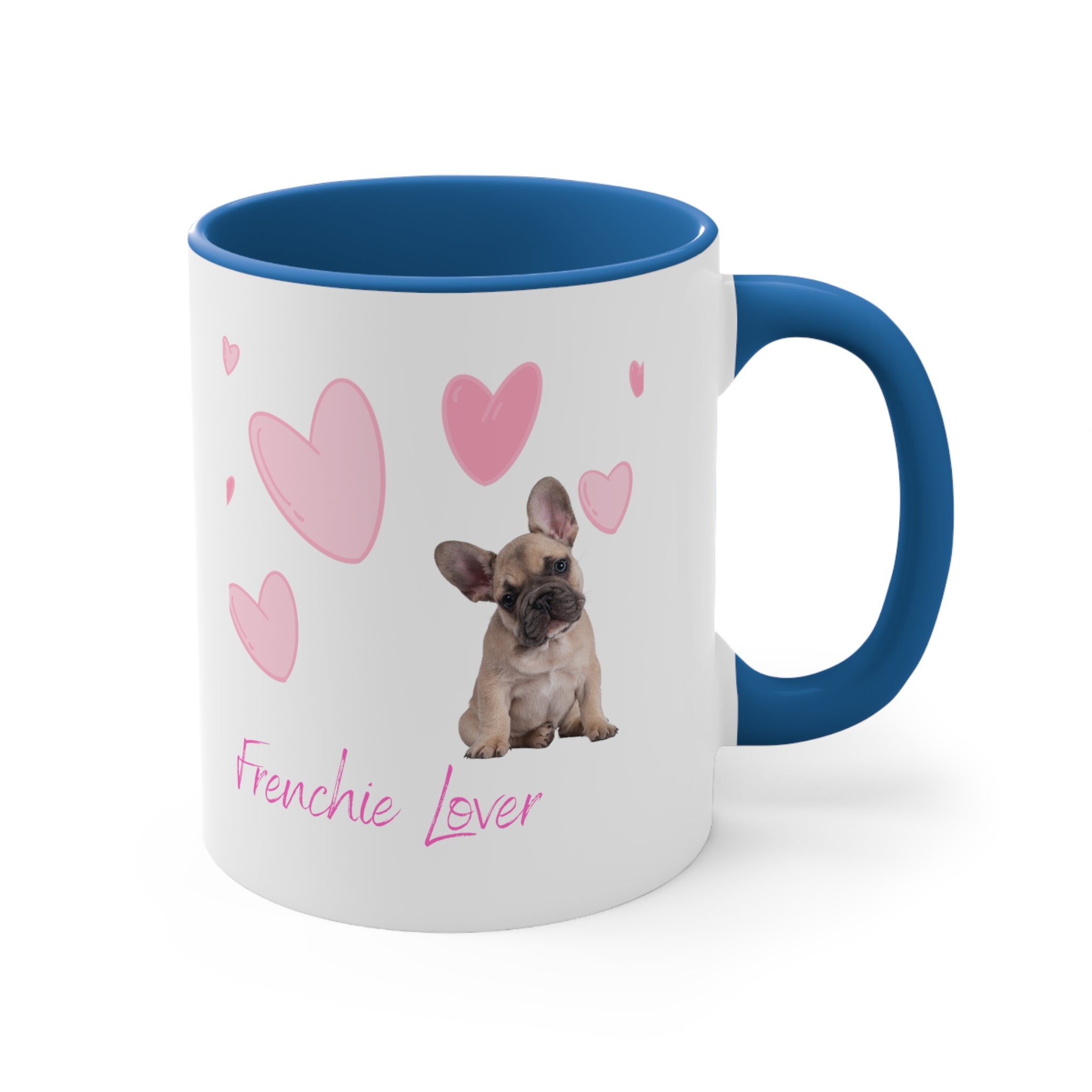 Custom Frenchie Mug Classic Ceramic Coffee Mug, 11oz Multi Colors for Dog Lover Gifts Special Dog Gifts Holiday Gifts Printify