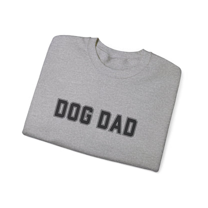 Dog Dad Comfy Pullover Sweatshirt - Perfect Gift for Him, Dog Lovers, and Fathers
