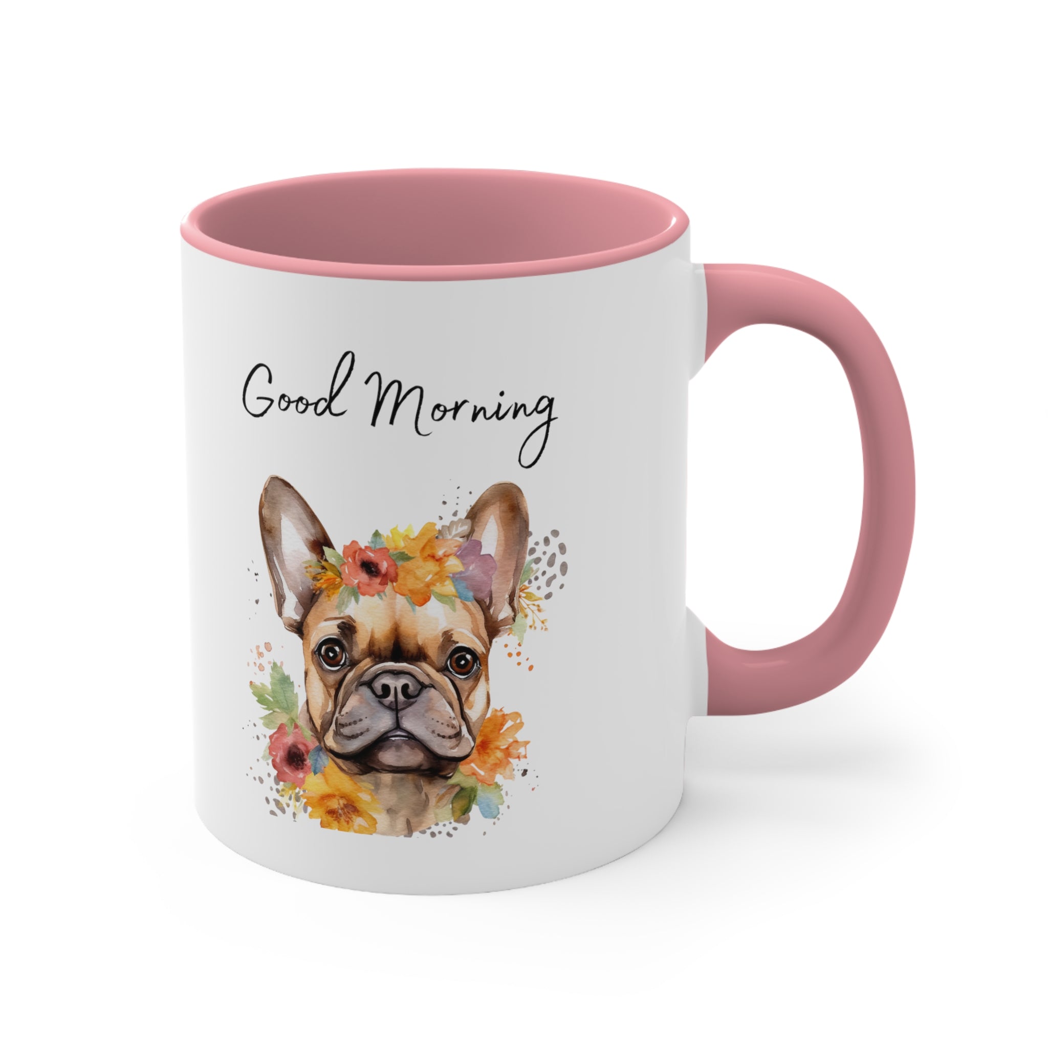 Custom Pug Coffee Mug, 11oz Multi Colors Classic Style Dog Lover Gifts Special Dog Gifts Holiday Gifts Printify
