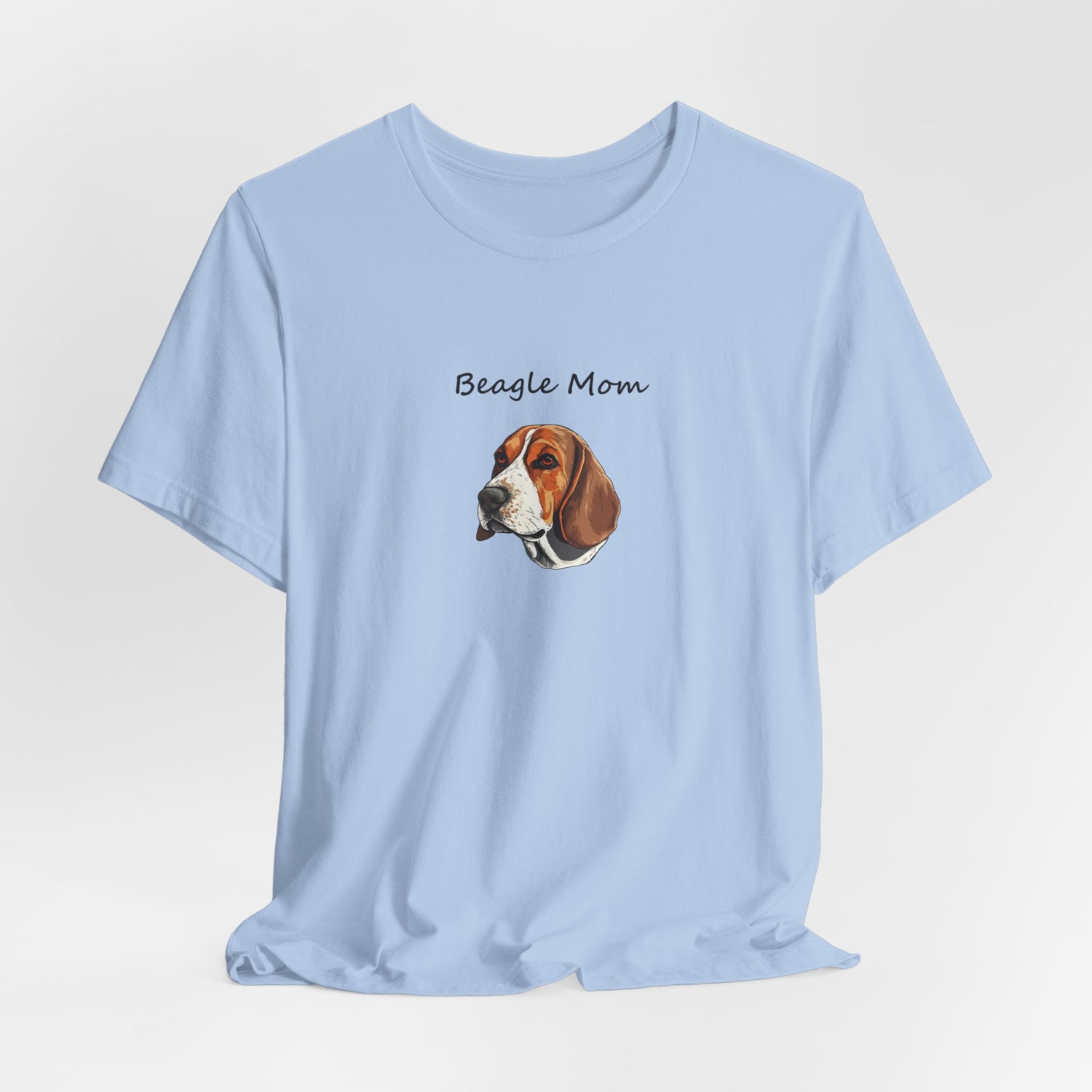 Beagle Lover Dog Mom Unisex Jersey Short Sleeve Tee, Gift for Her, Bella Canvas, Dog Mom Shirt, Dog Lover Gift, Birthday Gift, Dog Mom