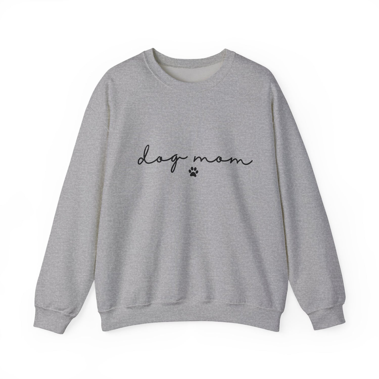 Dog Mom Crewneck Sweatshirt, Multi Colors and Custom Designs.