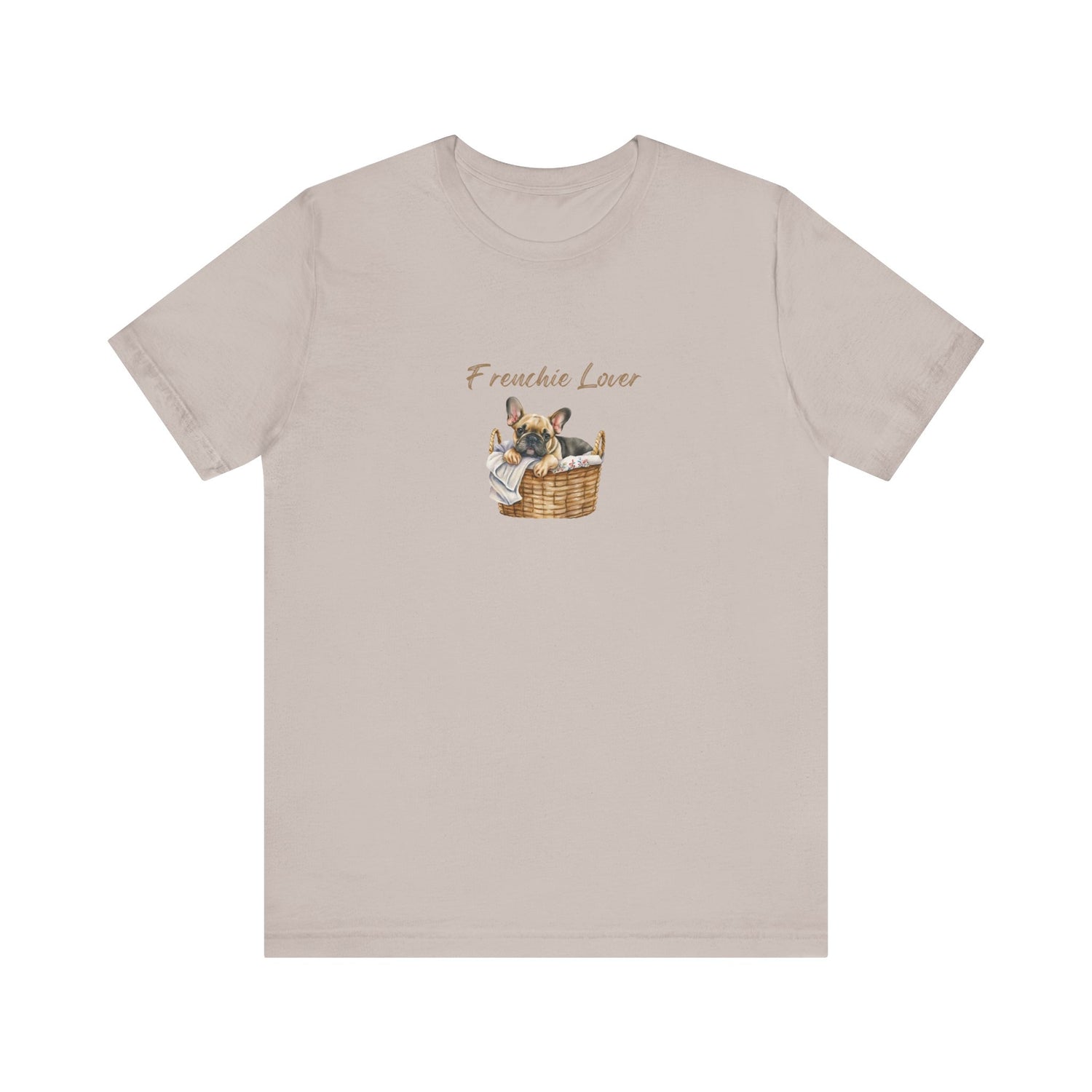 Frenchie Lover Womens Tshirt  Comfy Bella+Canvas Style Gift for Her, Dog Mom Gift, Dog Lover Fun Dog Shirt