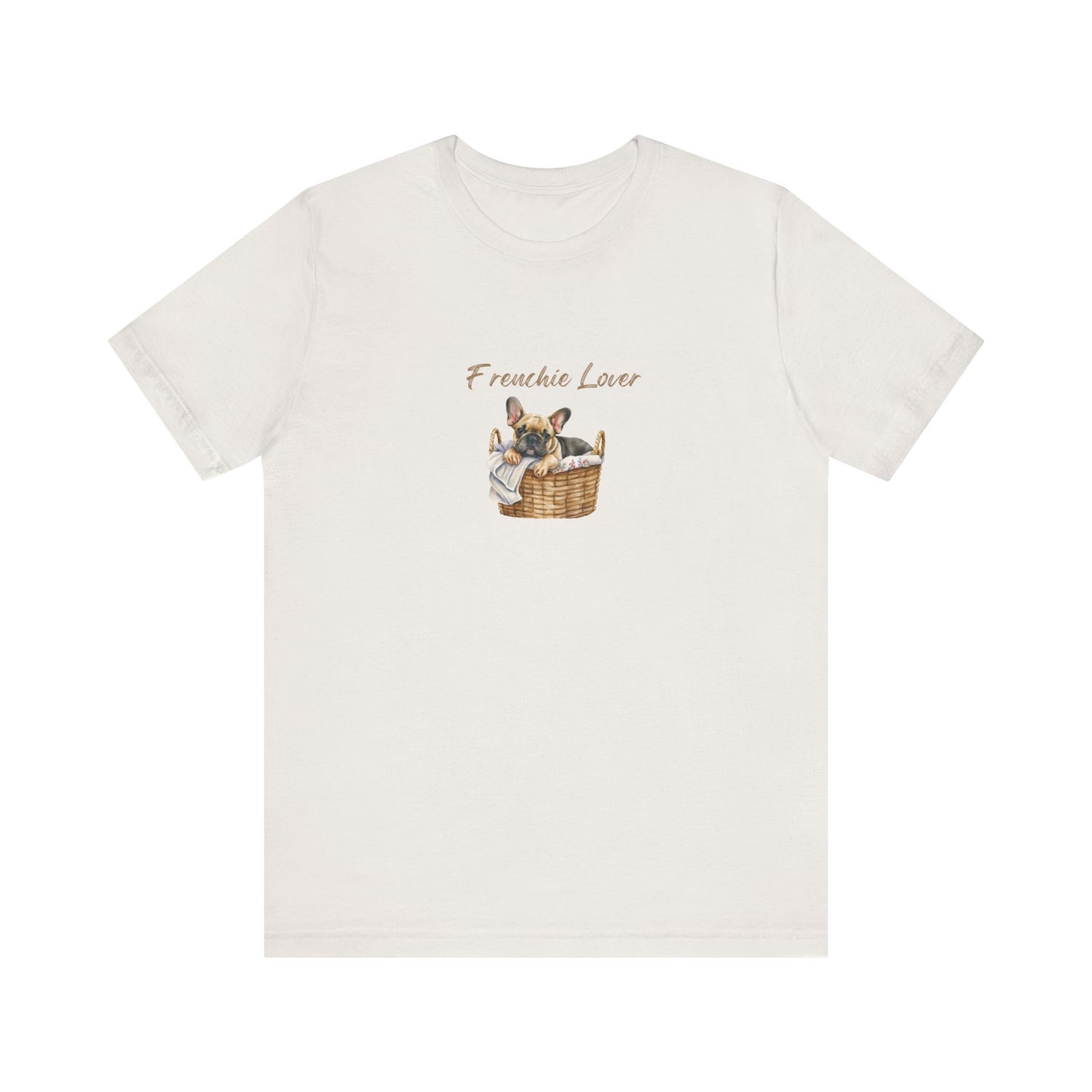 Frenchie Lover Womens Tshirt  Comfy Bella+Canvas Style Gift for Her, Dog Mom Gift, Dog Lover Fun Dog Shirt