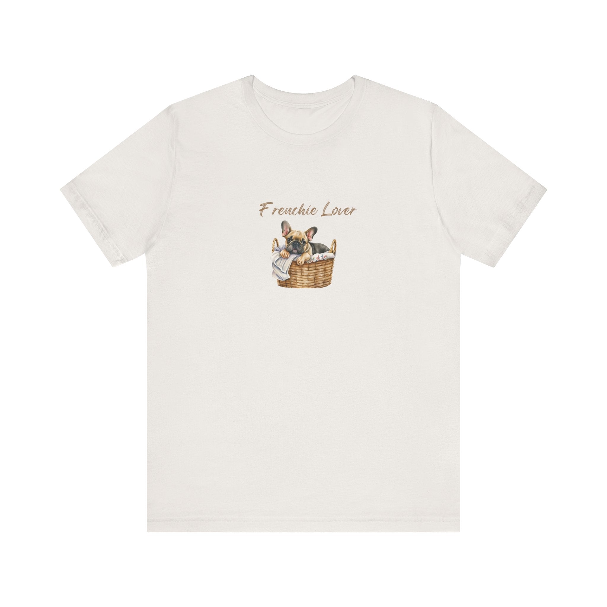 Frenchie Lover Womens Tshirt  Comfy Bella+Canvas Style Gift for Her, Dog Mom Gift, Dog Lover Fun Dog Shirt