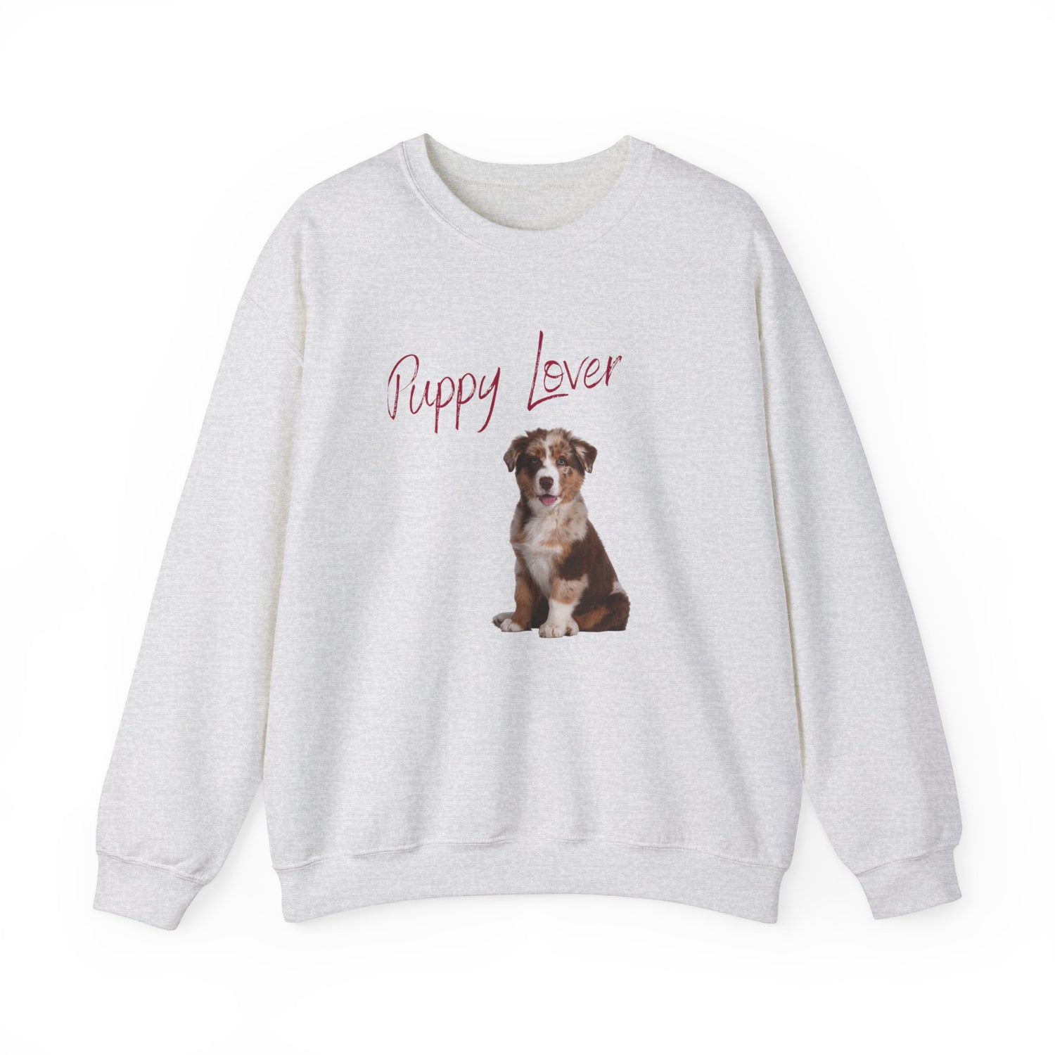 Puppy Lover Sweatshirt – Cute &amp; Comfy Oversized Crewneck for Dog Lovers