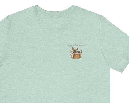Frenchie Lover Women’s T-Shirt – Comfy Bella+Canvas Style | Gift for Dog Moms &amp; French Bulldog Lovers