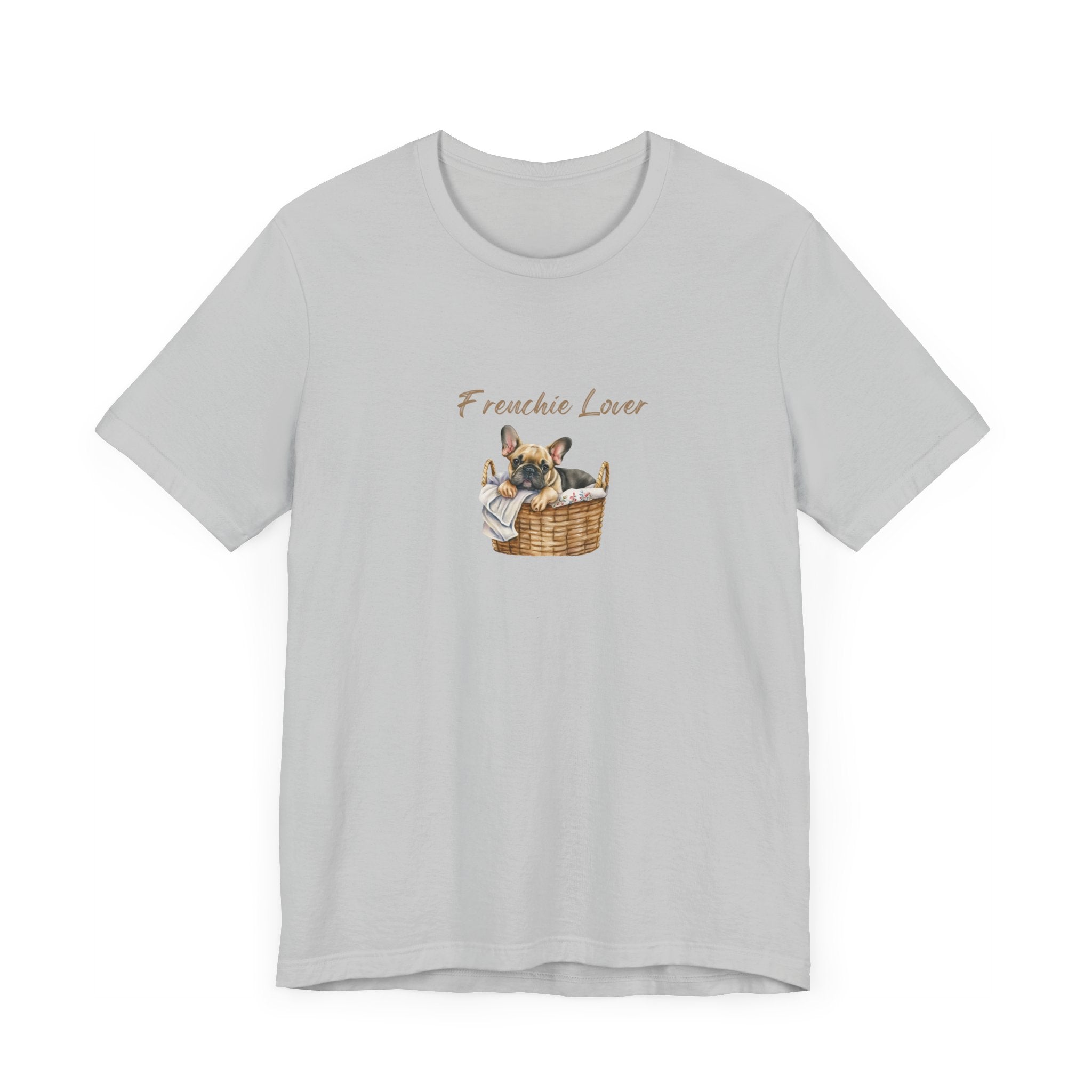 Frenchie Lover Womens Tshirt  Comfy Bella+Canvas Style Gift for Her, Dog Mom Gift, Dog Lover Fun Dog Shirt