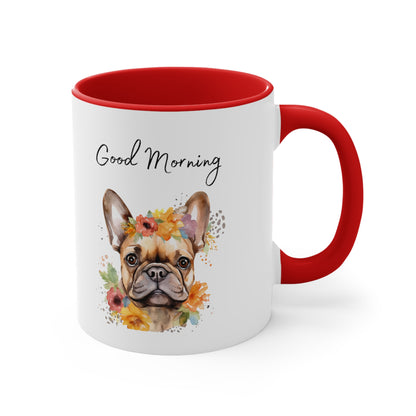 Custom Pug Coffee Mug, 11oz Multi Colors Classic Style Dog Lover Gifts Special Dog Gifts Holiday Gifts Printify