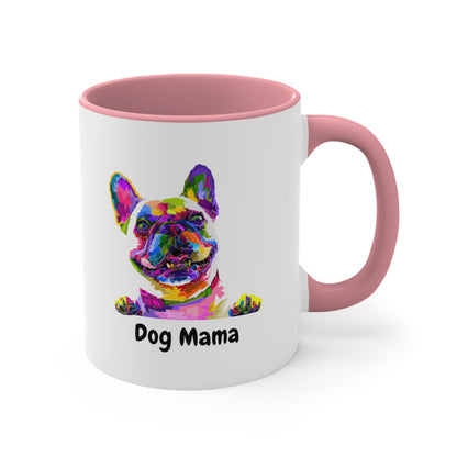 Custom Frenchie Mug Ceramic Coffee Mug, 11oz Multi Colors