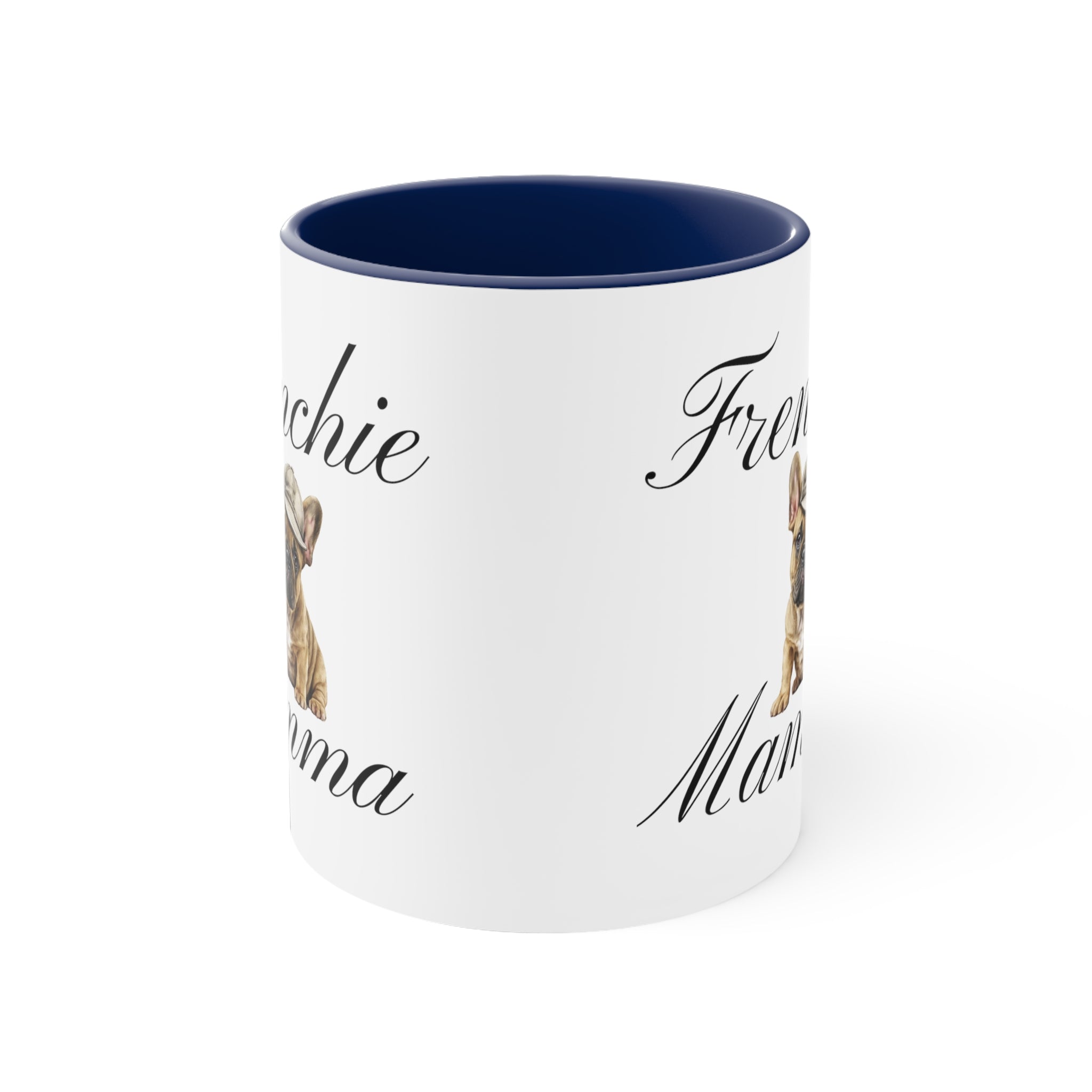 Baseball Frenchie Mamma Custom Multi-Color Coffee Mug for Dog Owners