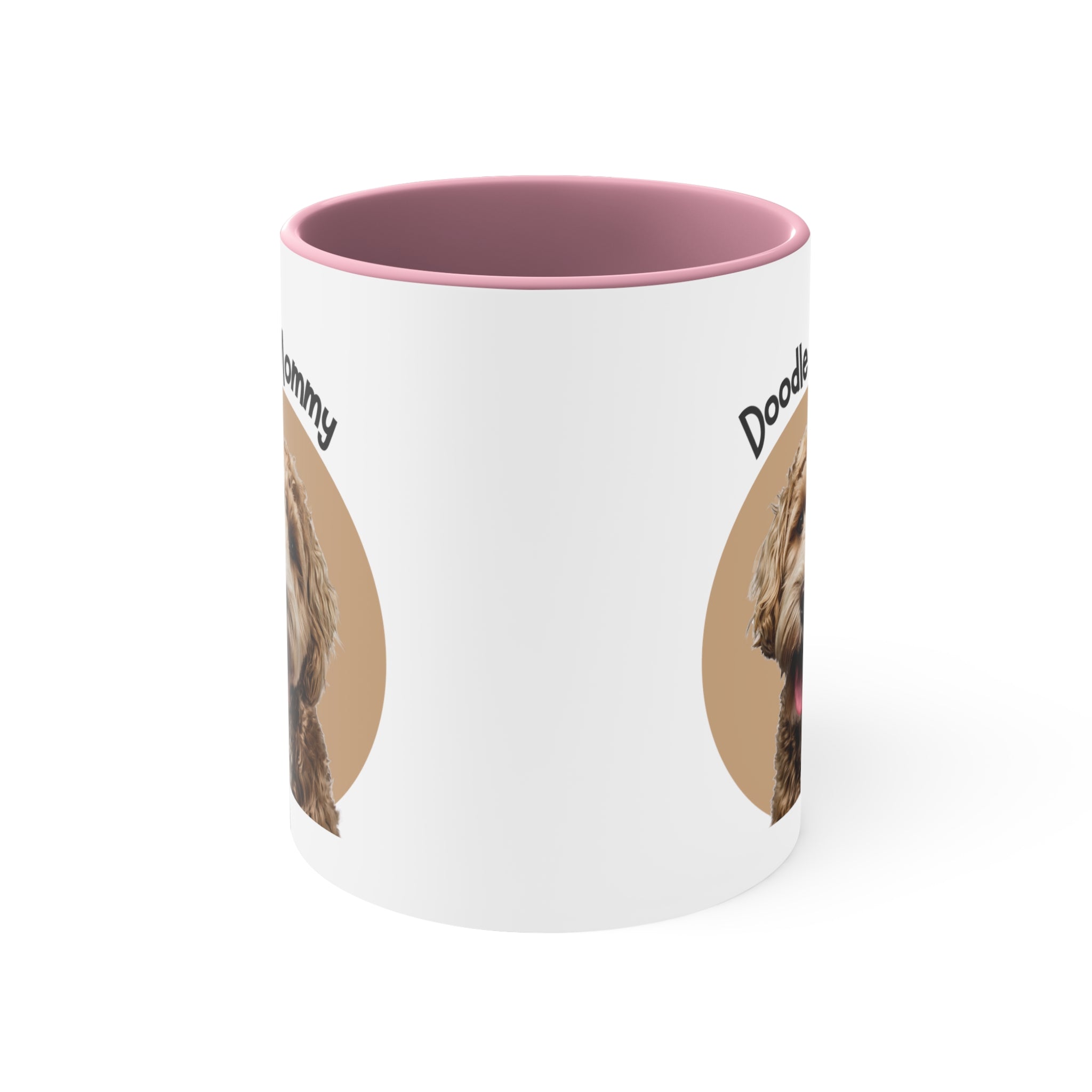 Custom Doodle Mommy Coffee Mug, 11oz Multi Colors Classic Style Dog Lover Gifts Special Dog Gifts Holiday Gifts Printify