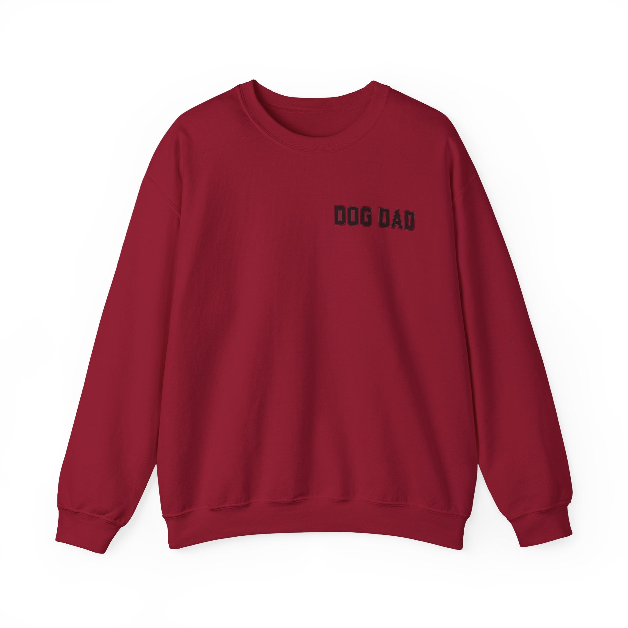 Dog Dad Comfy Pullover Sweatshirt - Perfect Gift for Him, Dads, or Dog Lovers