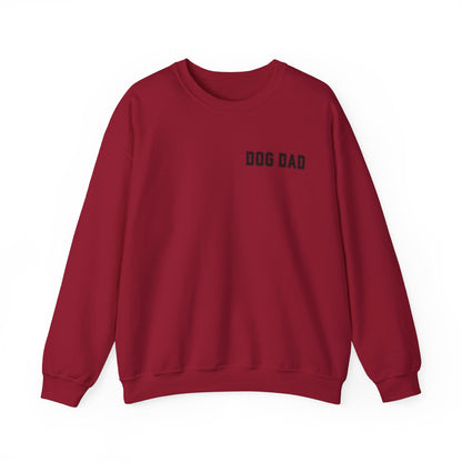 Dog Dad Comfy Pullover Sweatshirt - Perfect Gift for Him, Dads, or Dog Lovers