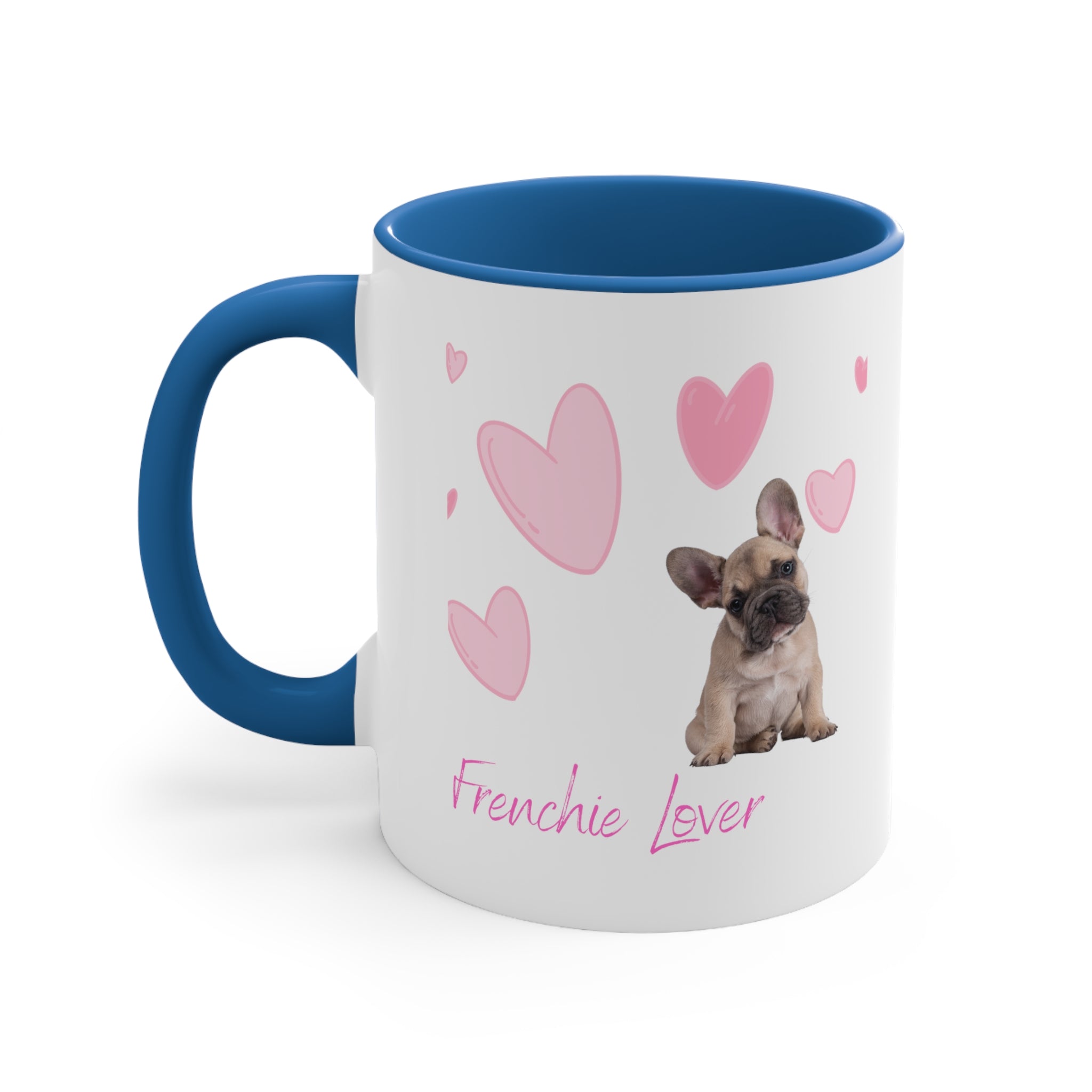 Custom Frenchie Mug Classic Ceramic Coffee Mug, 11oz Multi Colors for Dog Lover Gifts Special Dog Gifts Holiday Gifts Printify