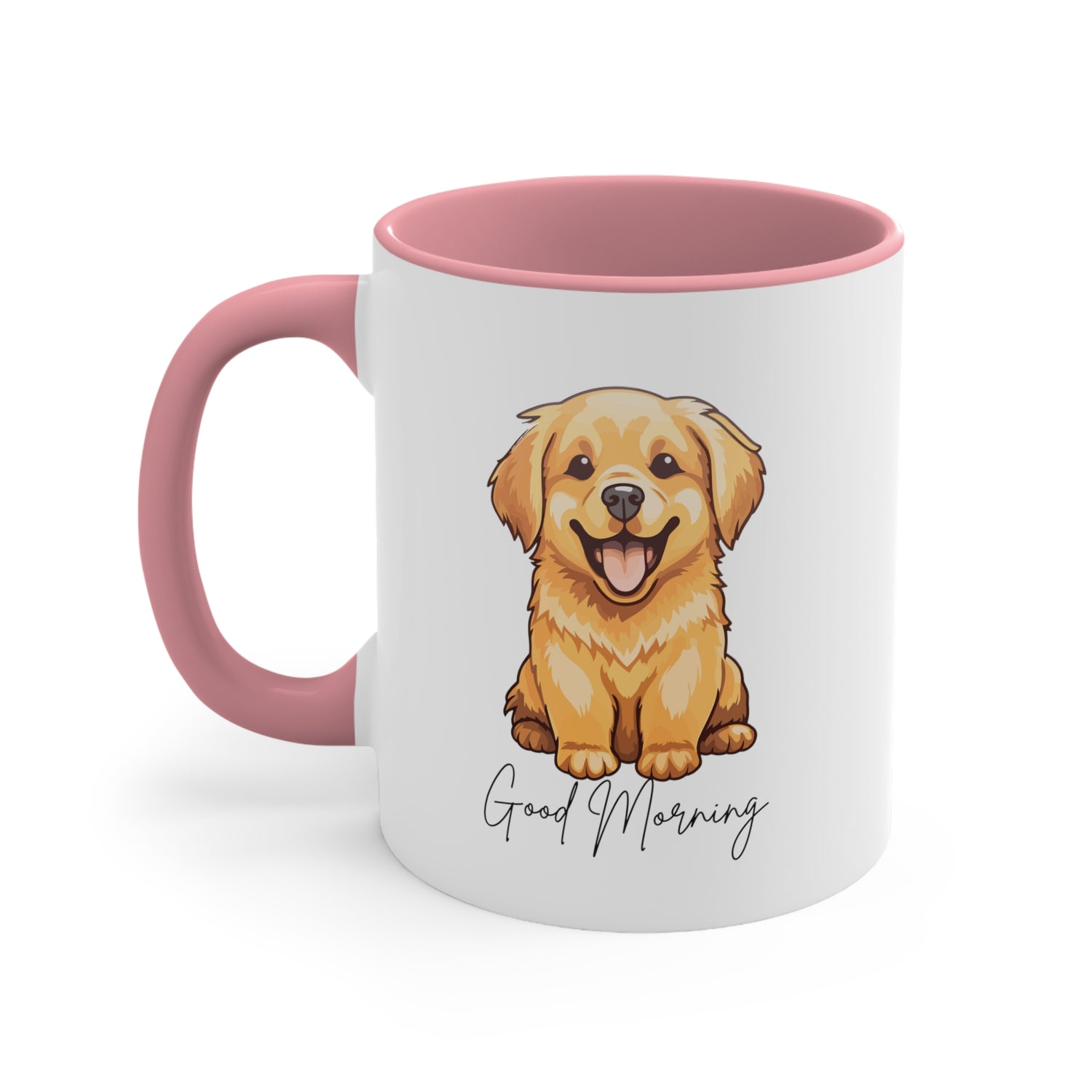 Good Mornings Cute Puppy Coffee Mug  11oz Multi Colors Cute Dog Mug, Dog Mom Gift, Funny Dog Cup Gift for Her