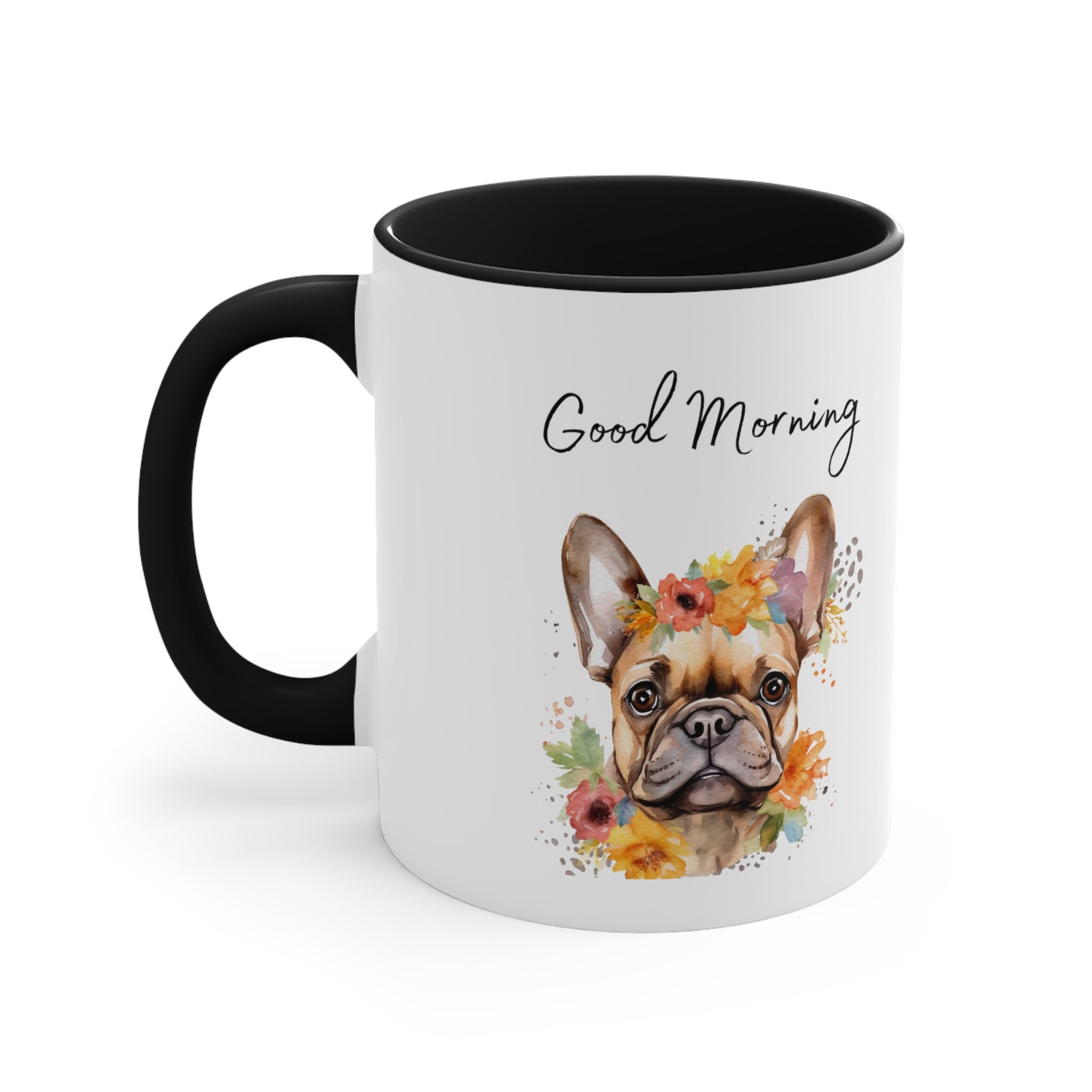 Custom Pug Coffee Mug, 11oz Multi Colors Classic Style Dog Lover Gifts Special Dog Gifts Holiday Gifts Printify