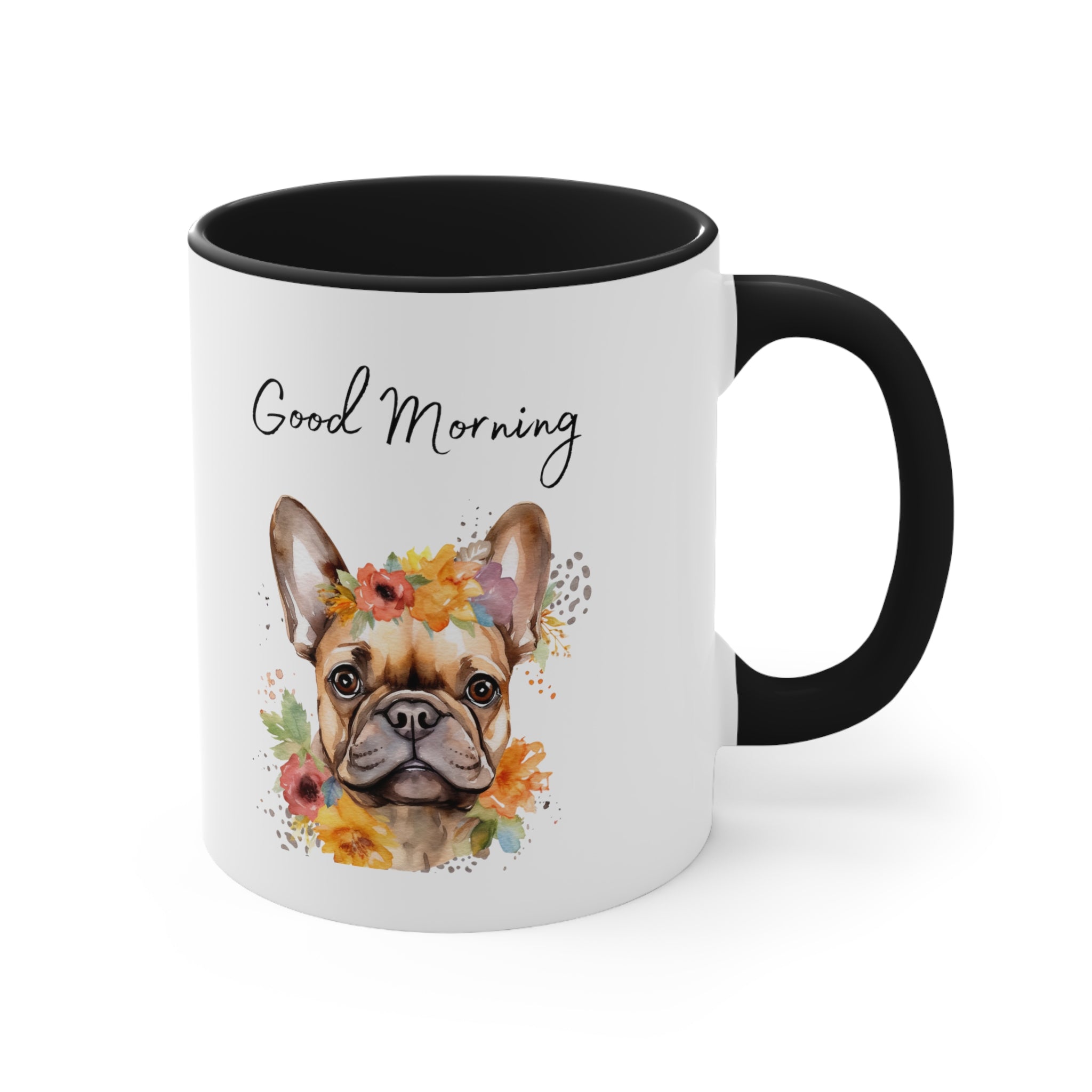 Custom Pug Coffee Mug, 11oz Multi Colors Classic Style Dog Lover Gifts Special Dog Gifts Holiday Gifts Printify