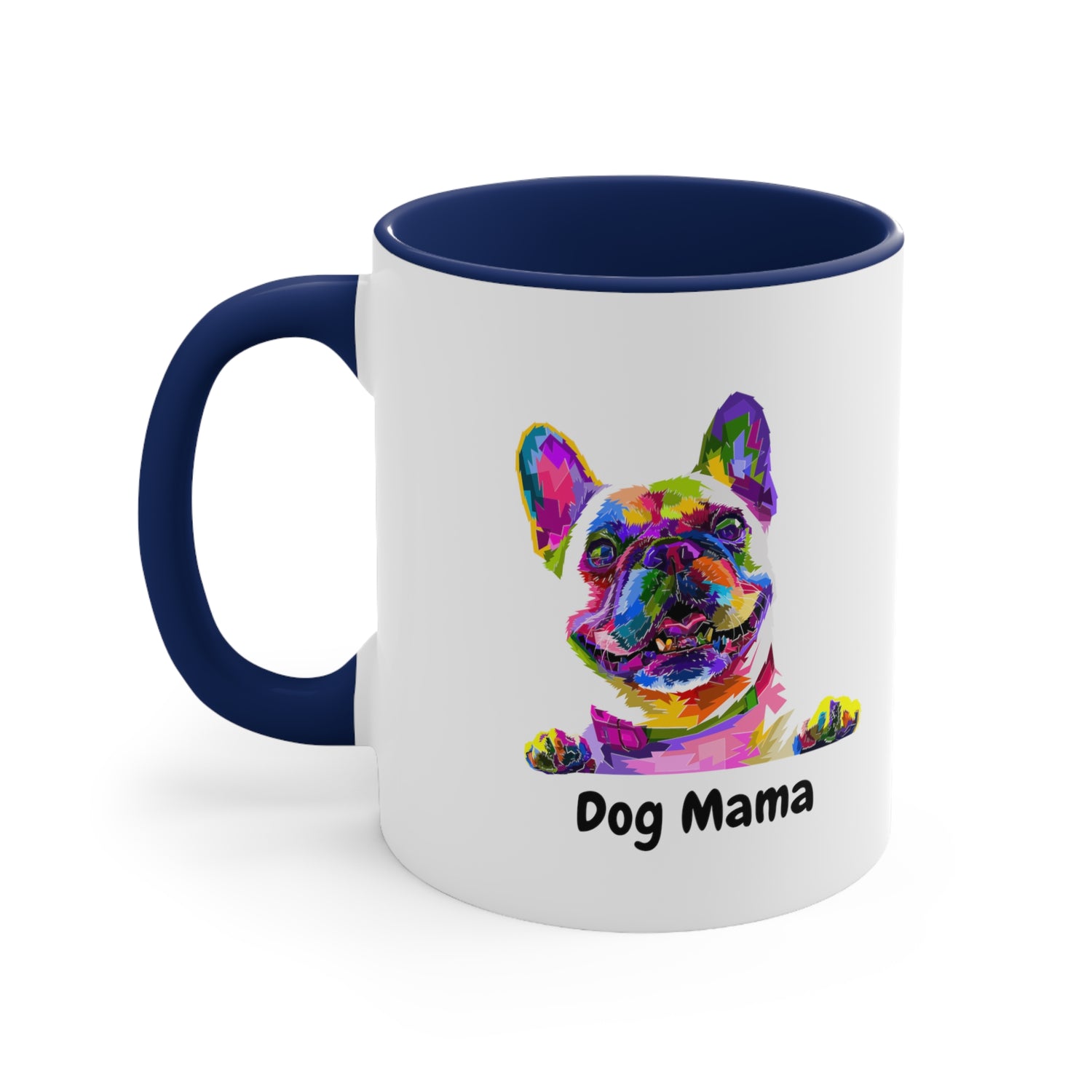 Custom Frenchie Mug Ceramic Coffee Mug, 11oz Multi Colors