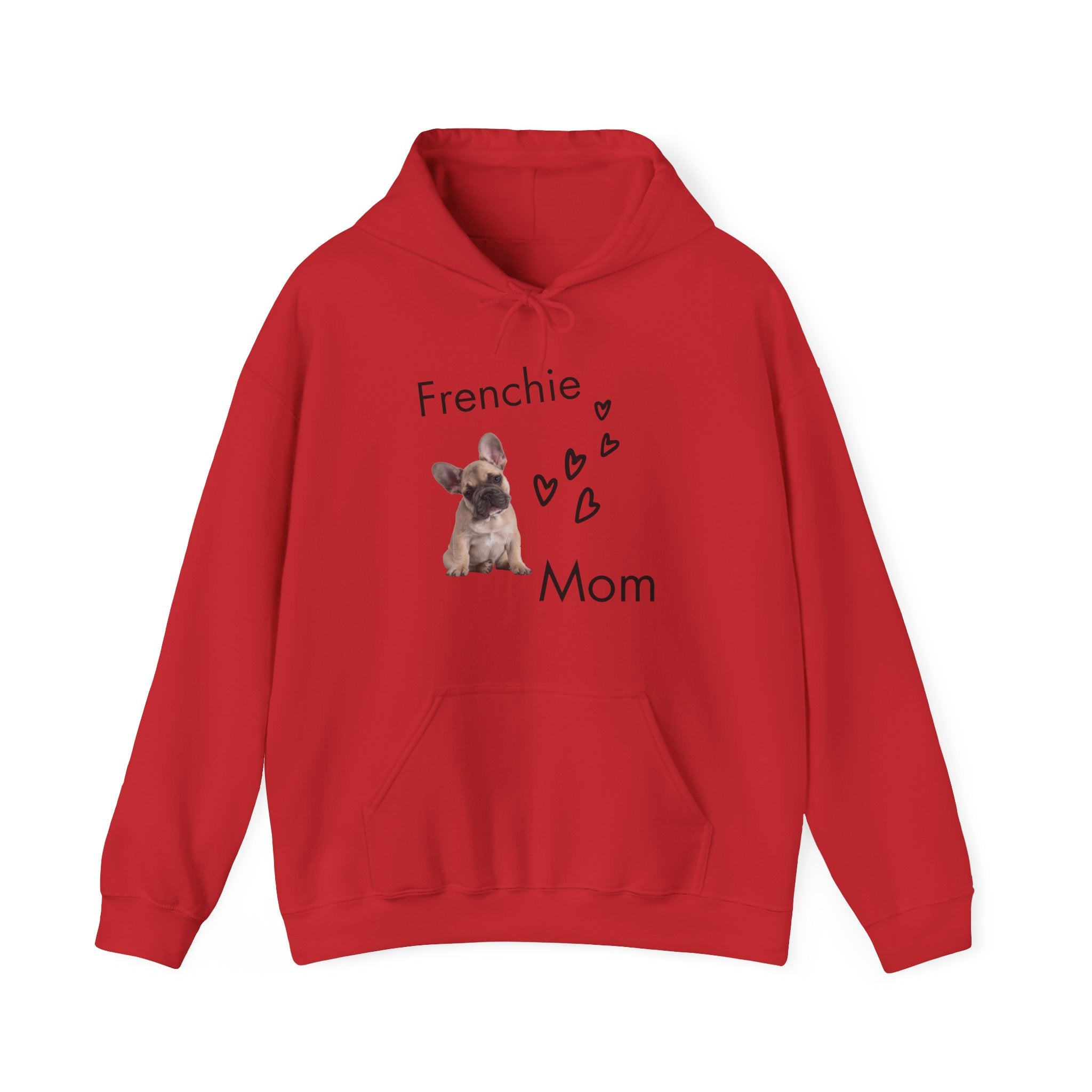 Frenchie Mom Hoodie – Custom Cozy Cotton Sweatshirt for French Bulldog Lovers &amp; Dog Moms