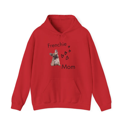 Frenchie Mom Hoodie – Custom Cozy Cotton Sweatshirt for French Bulldog Lovers &amp; Dog Moms