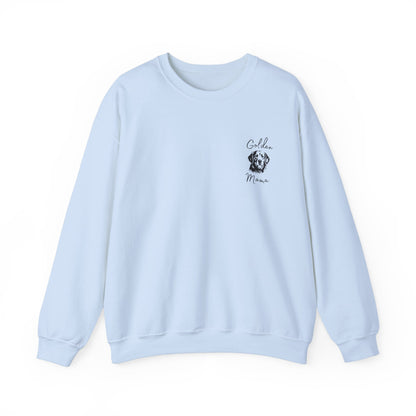 Labrador Mama Crewneck Sweatshirt - Dog Lover College Style Gift for Her